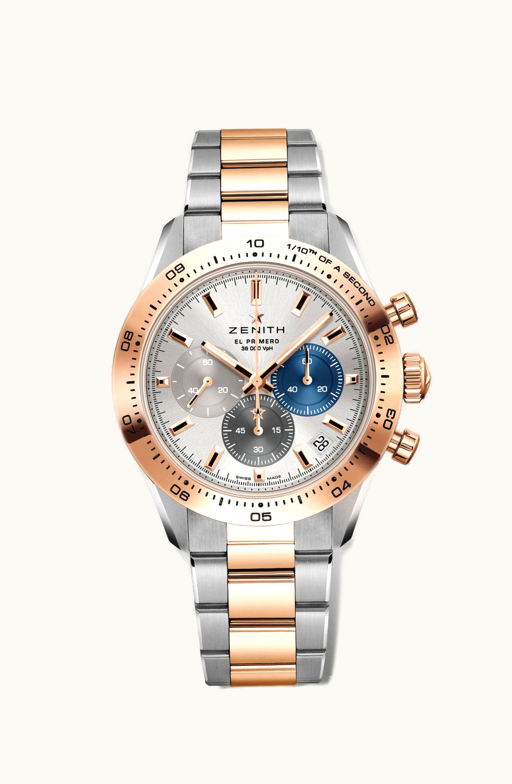 Zenith Chronomaster Sport Stainless Steel - Rose Gold / Silver / Bracelet