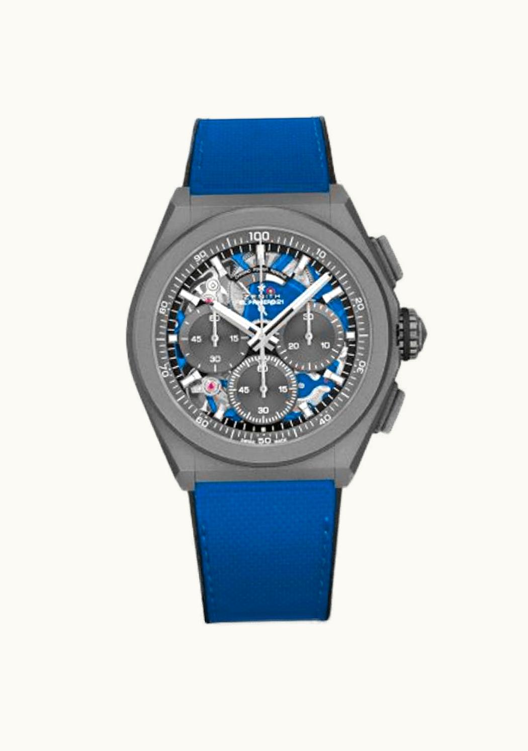 Zenith Defy El Primero 21 Black Ceramic / Skeleton / Cordura / Park Lane