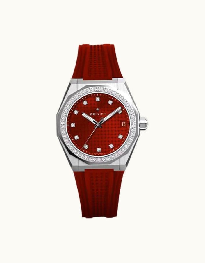 Zenith Defy Skyline 36 Stainless Steel - Diamond / Red / Xiaoxia