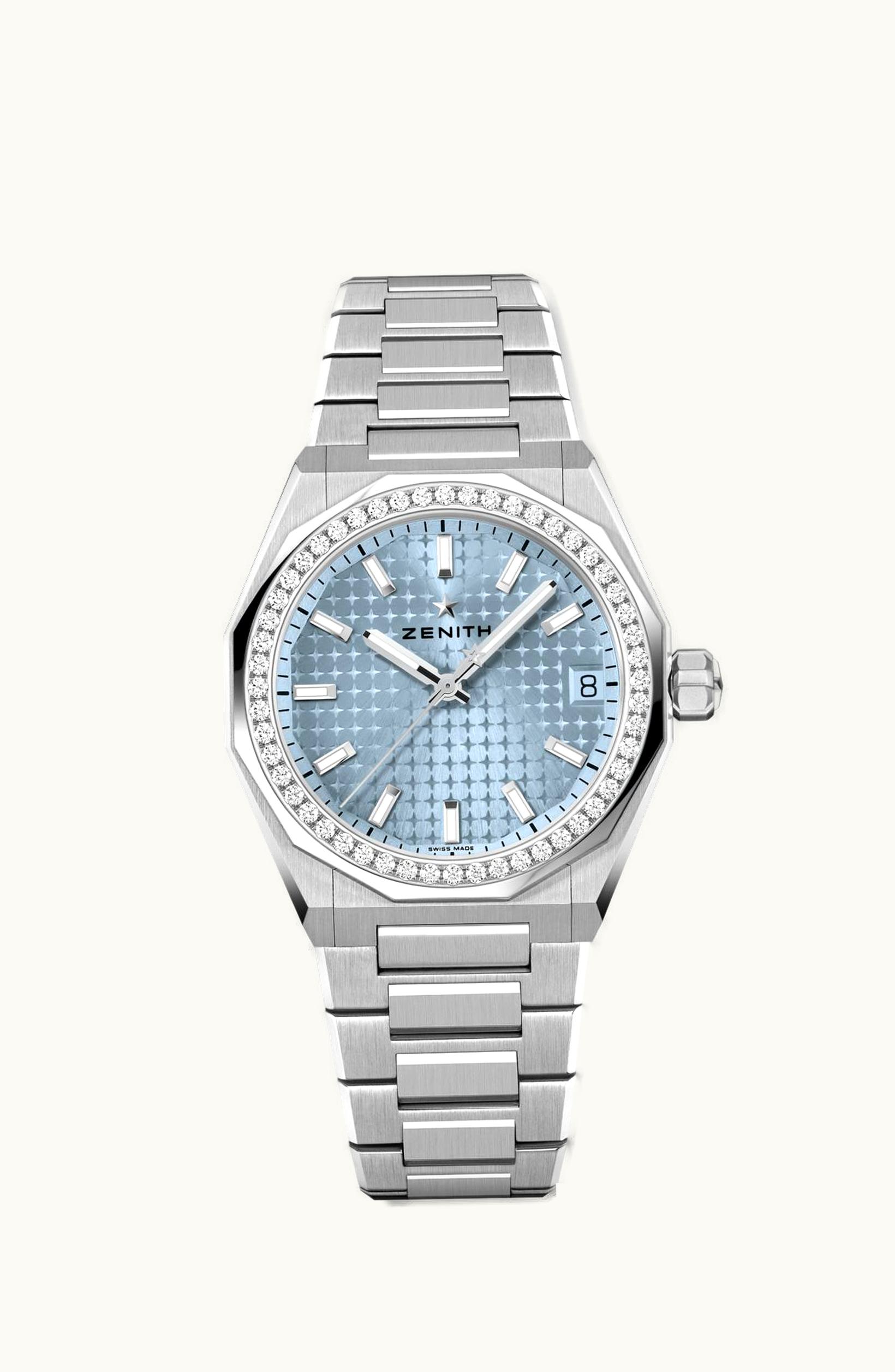 Zenith Defy Skyline 36 Stainless Steel - Diamond / Ice Blue / Boutique Edition