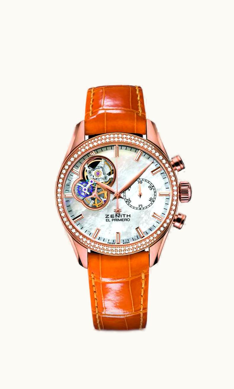 Zenith El Primero Chronomaster Lady 38 Rose Gold / Mother of Pearl / Alligator