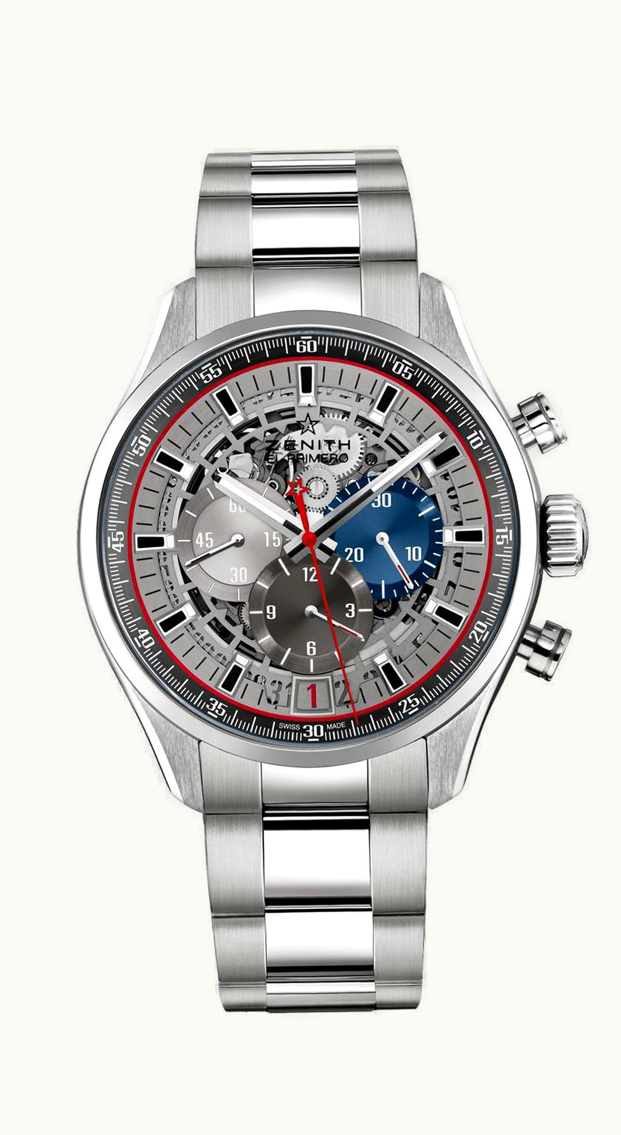 Zenith El Primero Chronomaster Skeleton 45 Stainless Steel / Bracelet