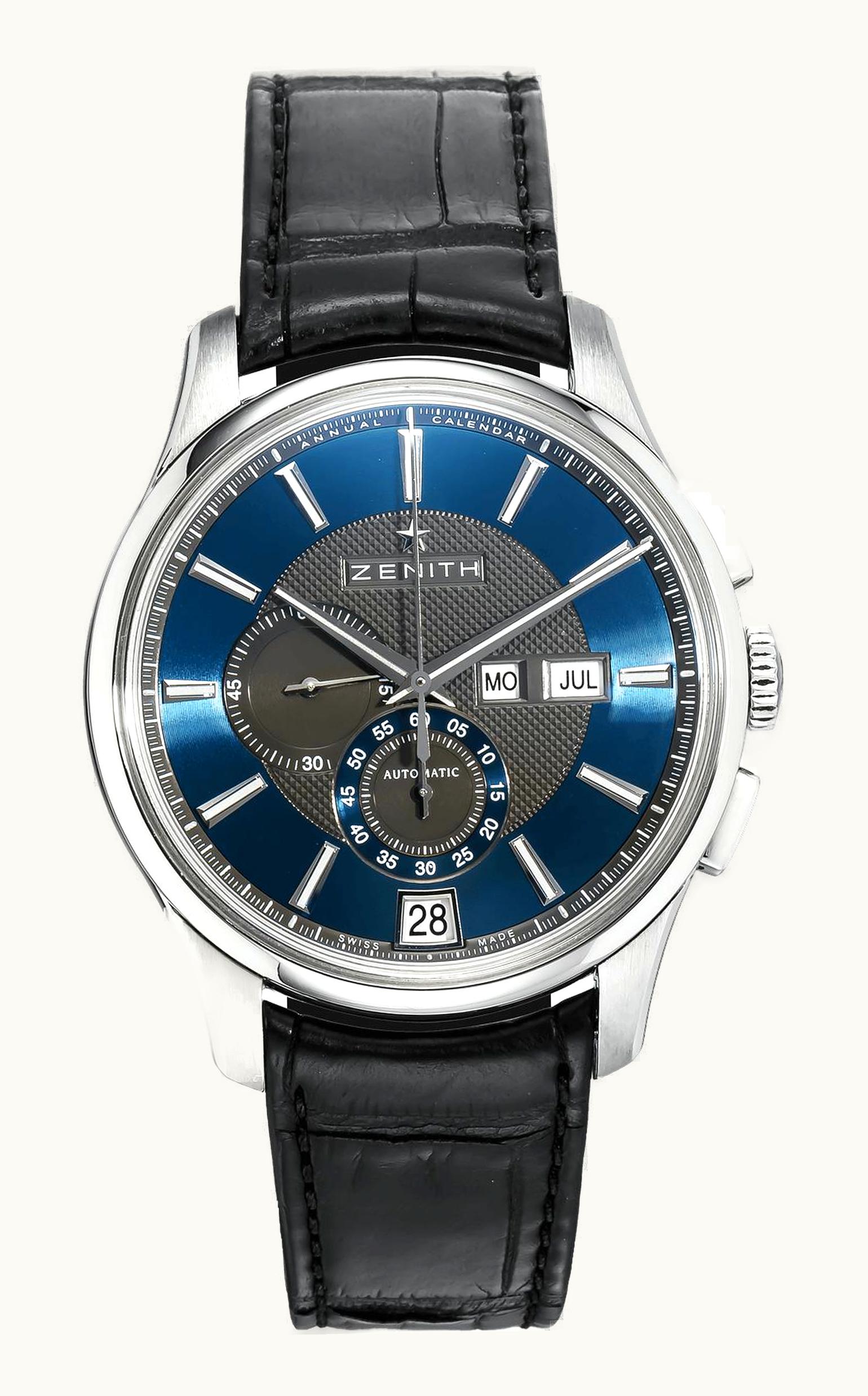 Zenith El Primero Winsor Annual Calendar Black Eye