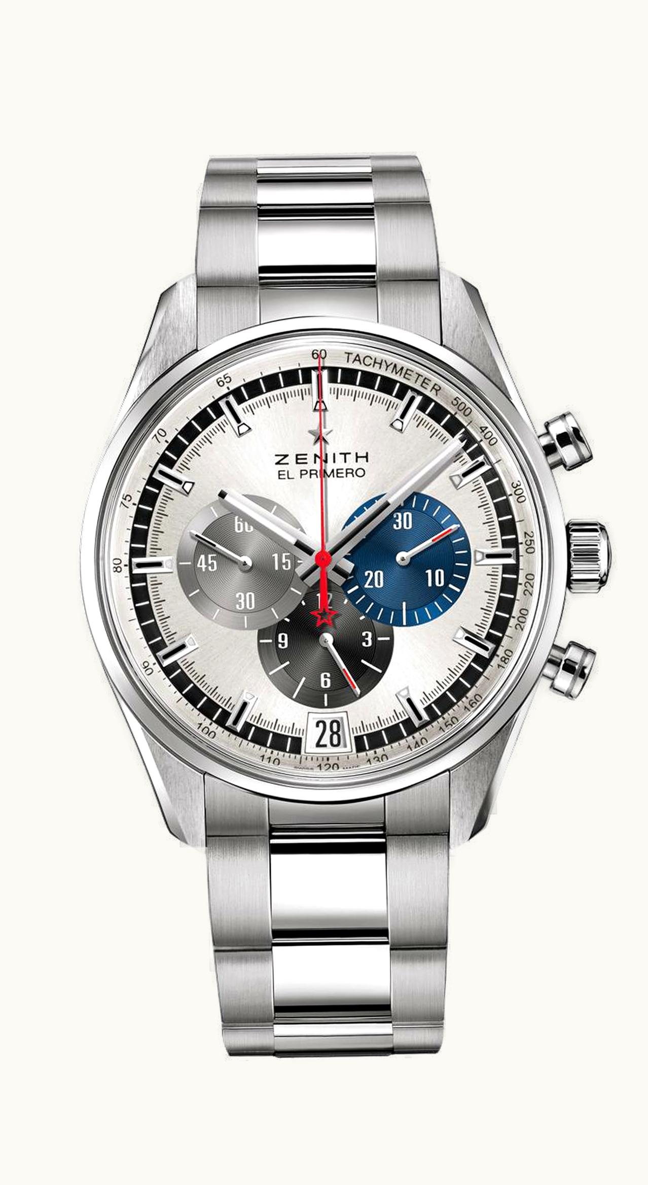Zenith El Primero Chronomaster 42 Stainless Steel / Silver / Bracelet