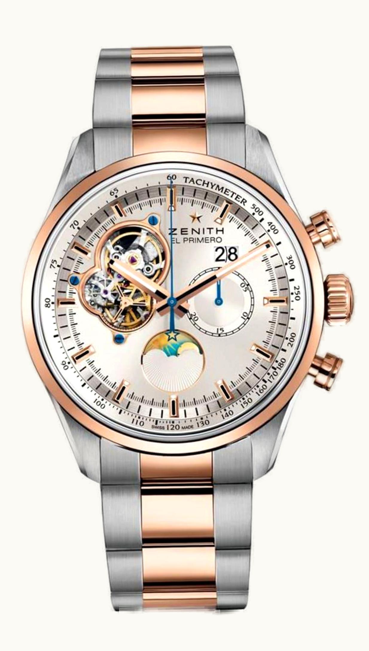 Zenith El Primero Chronomaster Grande Date Bi Color Bracelet