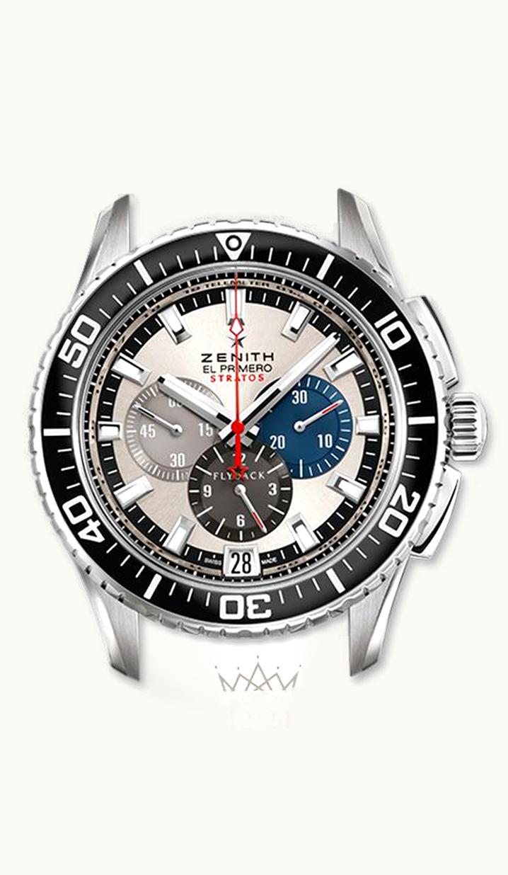 Zenith El Primero Stratos Flyback Tribute to Felix Baumgartner Bracelet