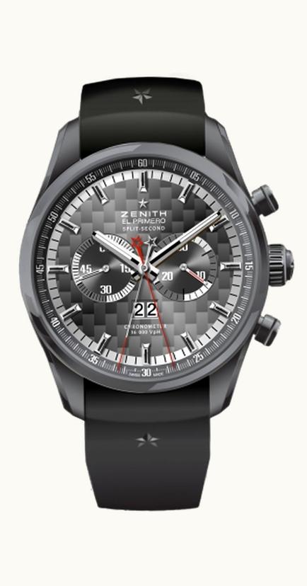Zenith El Primero Rattrapante PVD / Carbon