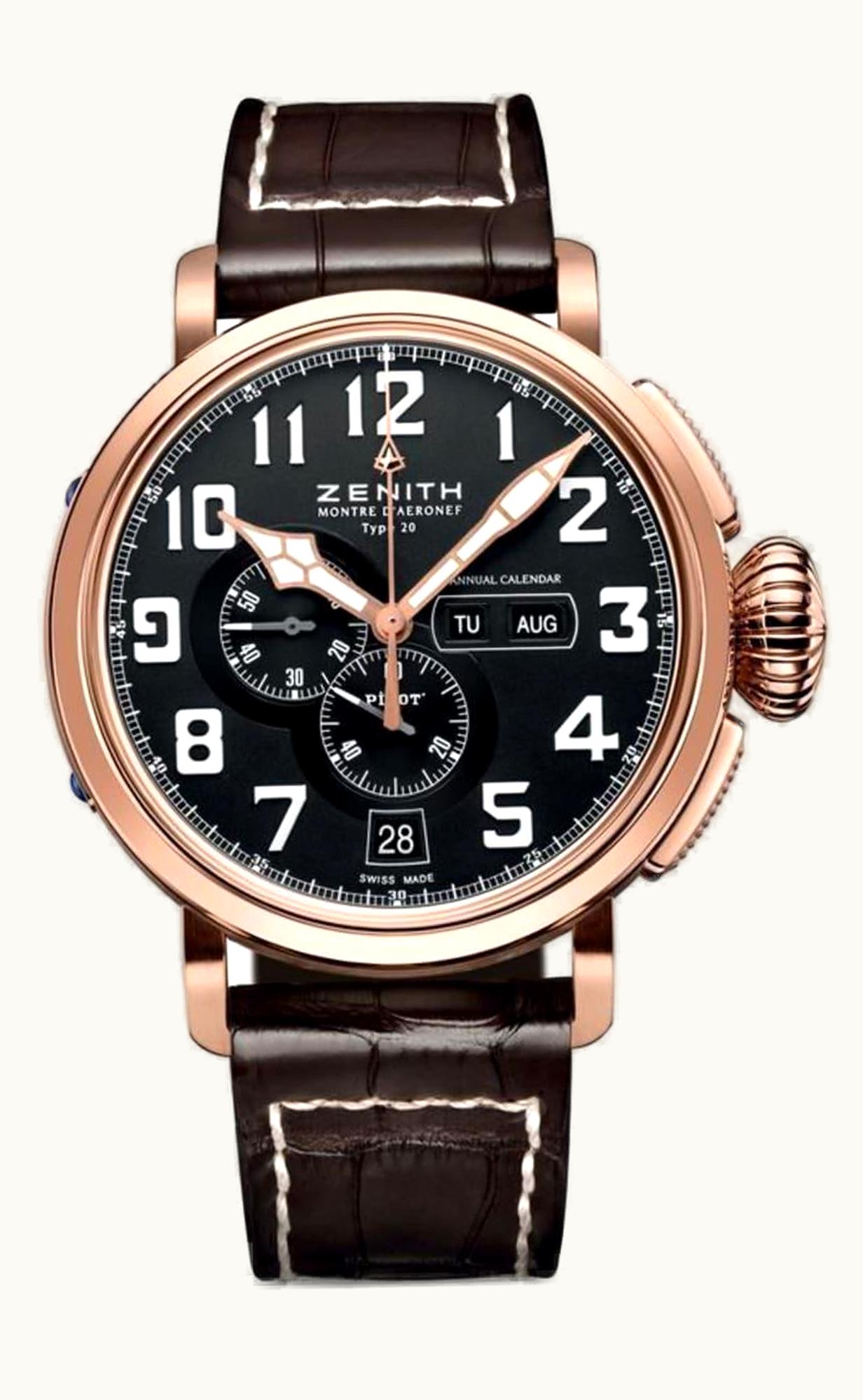 Zenith Pilot Type 20 Annual Calendar