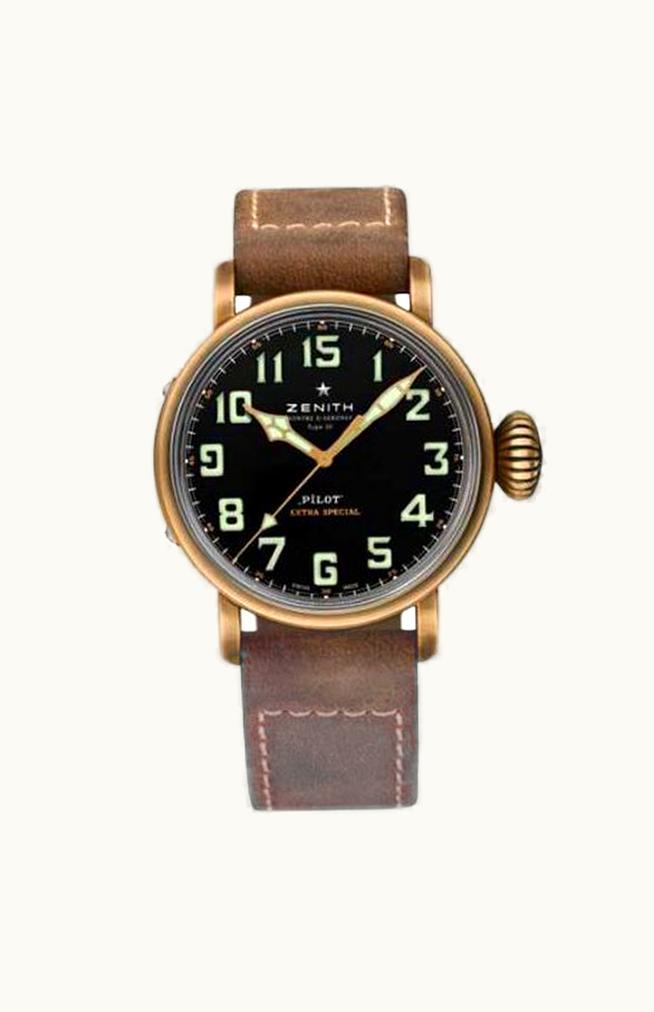 Zenith Pilot Type 20 Extra Special Bronze WorldTempus
