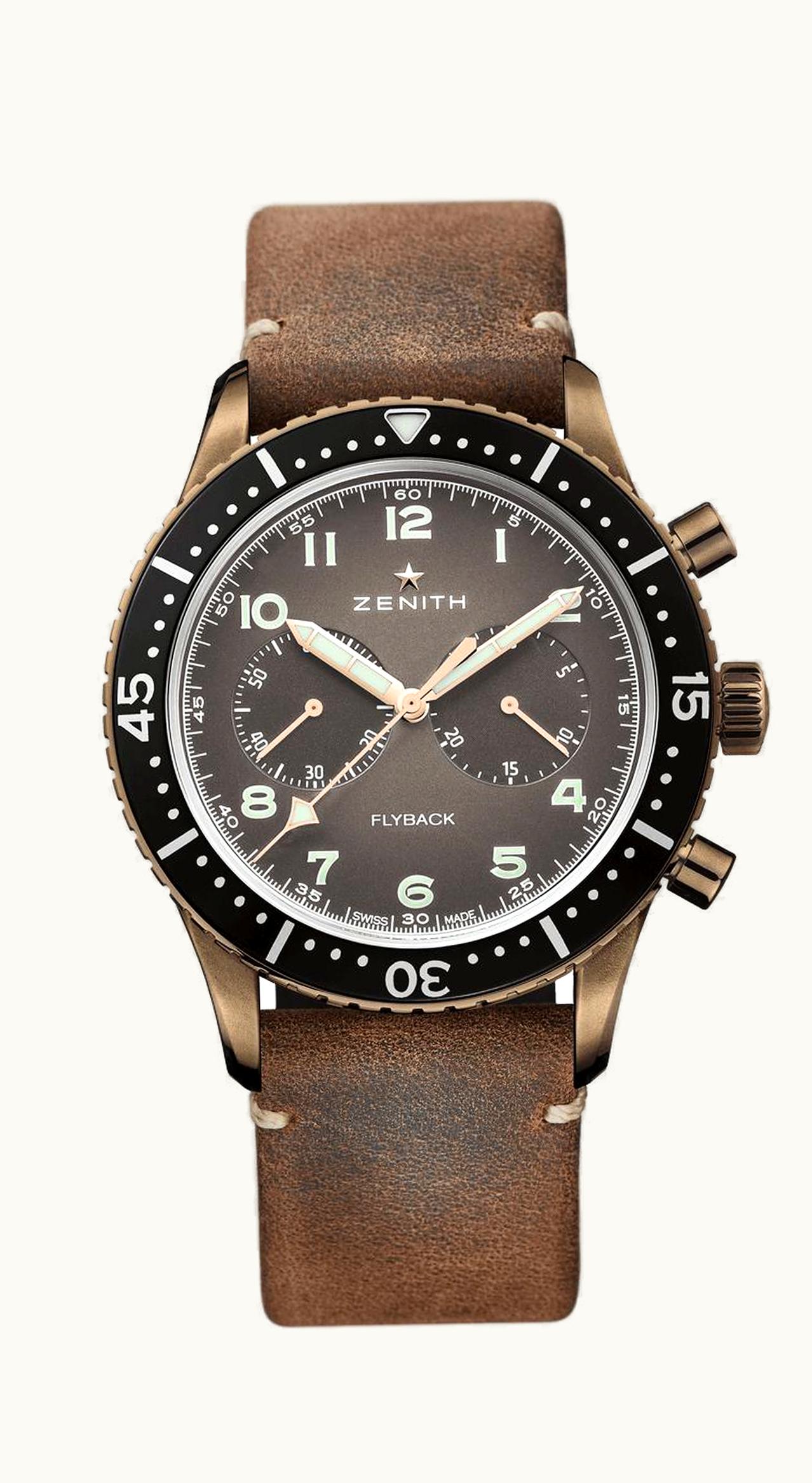 Zenith Cronometro Tipo CP-2 Flyback Bronze / Bronze