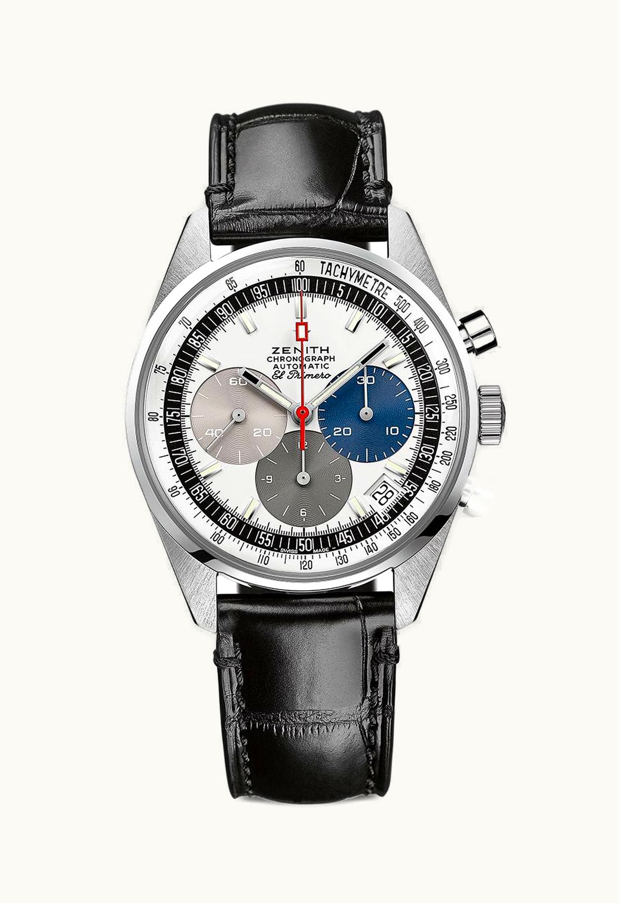 Zenith El Primero A386 Revival Stainless Steel / Box Set