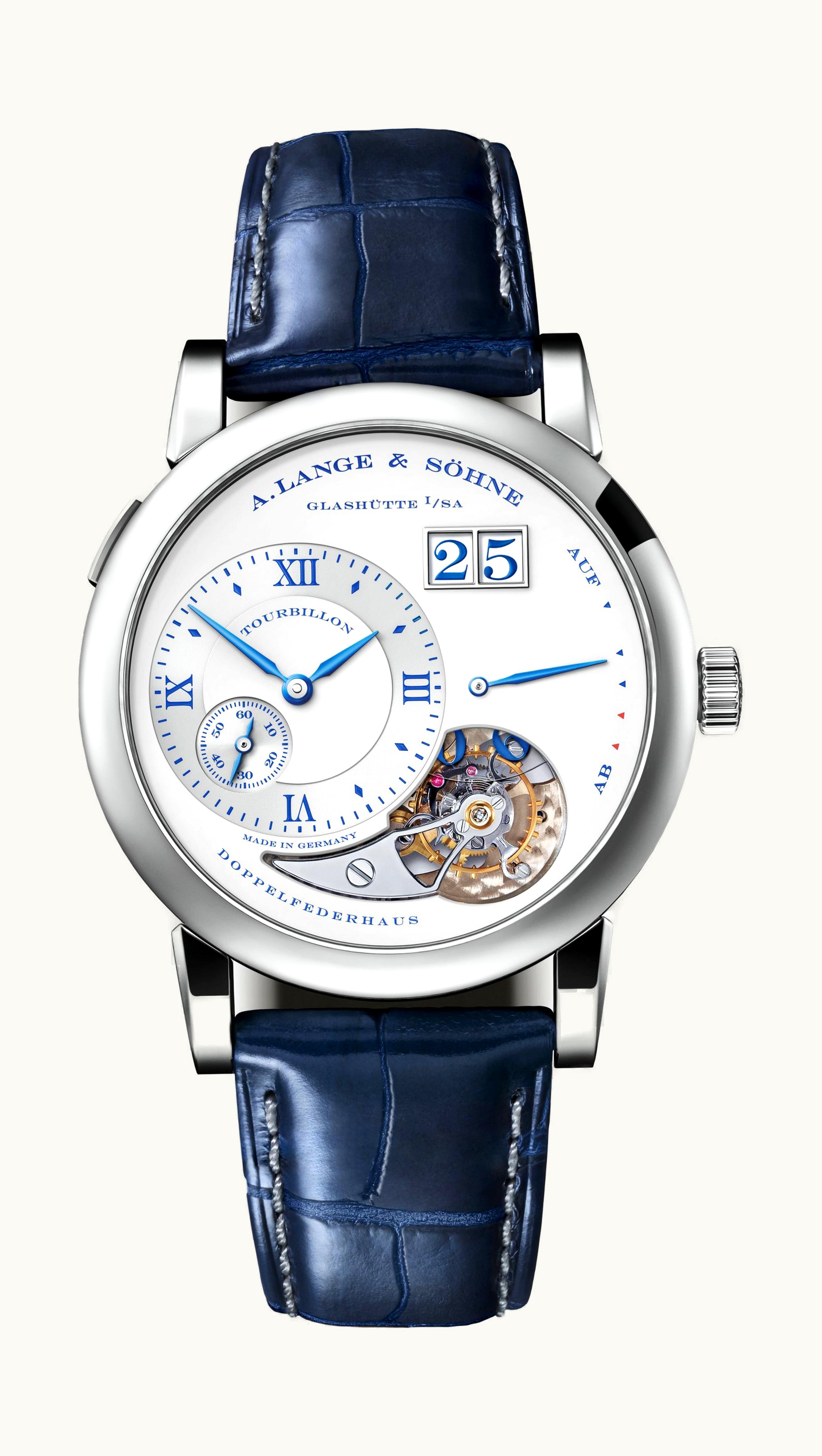 A. Lange & Söhne Lange 1 Tourbillon “25th Anniversary” 38.5mm - White Gold - Manual Winding