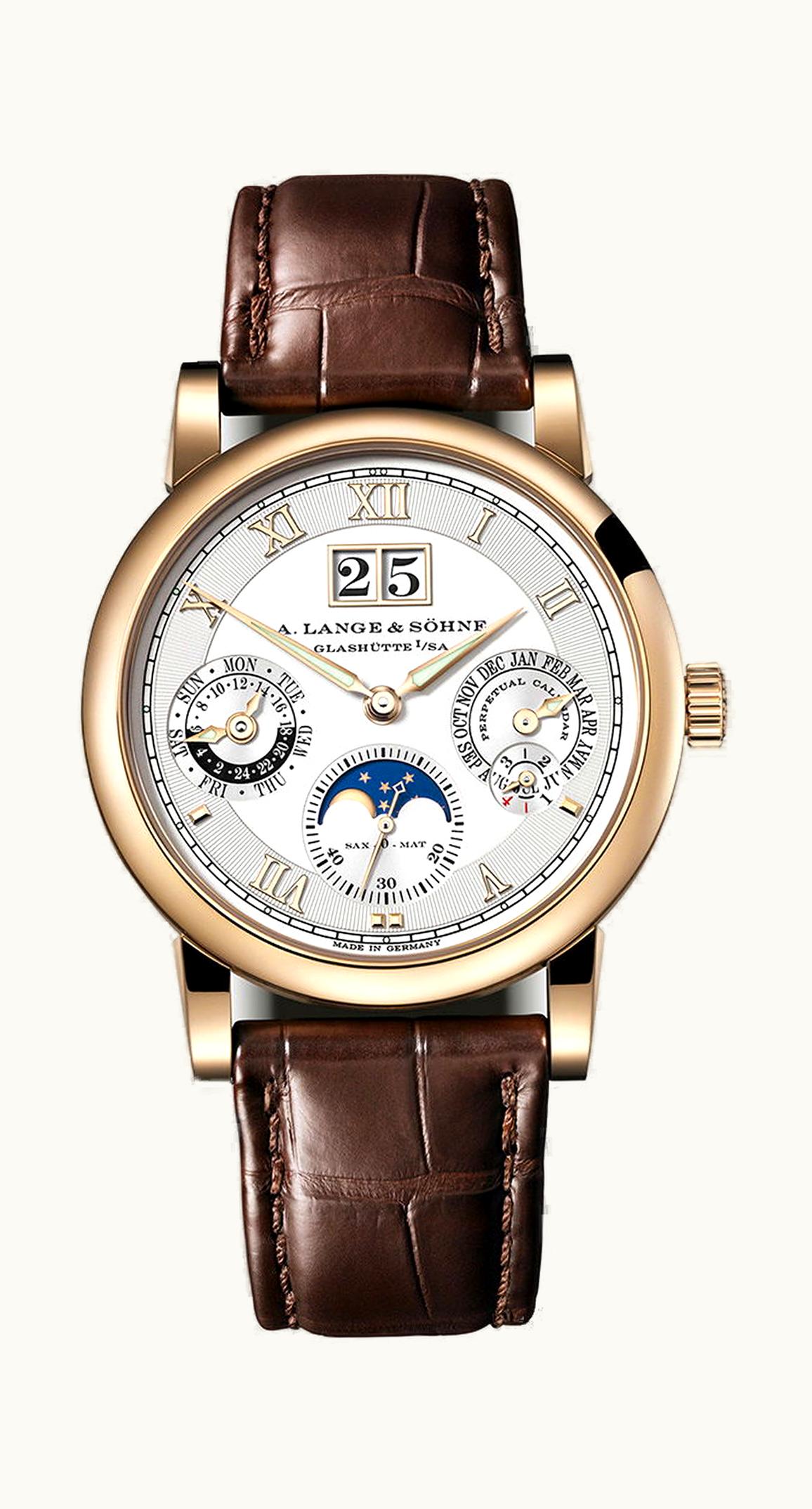A. Lange & Söhne Langematik Perpetual Honeygold 38.5mm - Yellow Gold - Automatic Winding