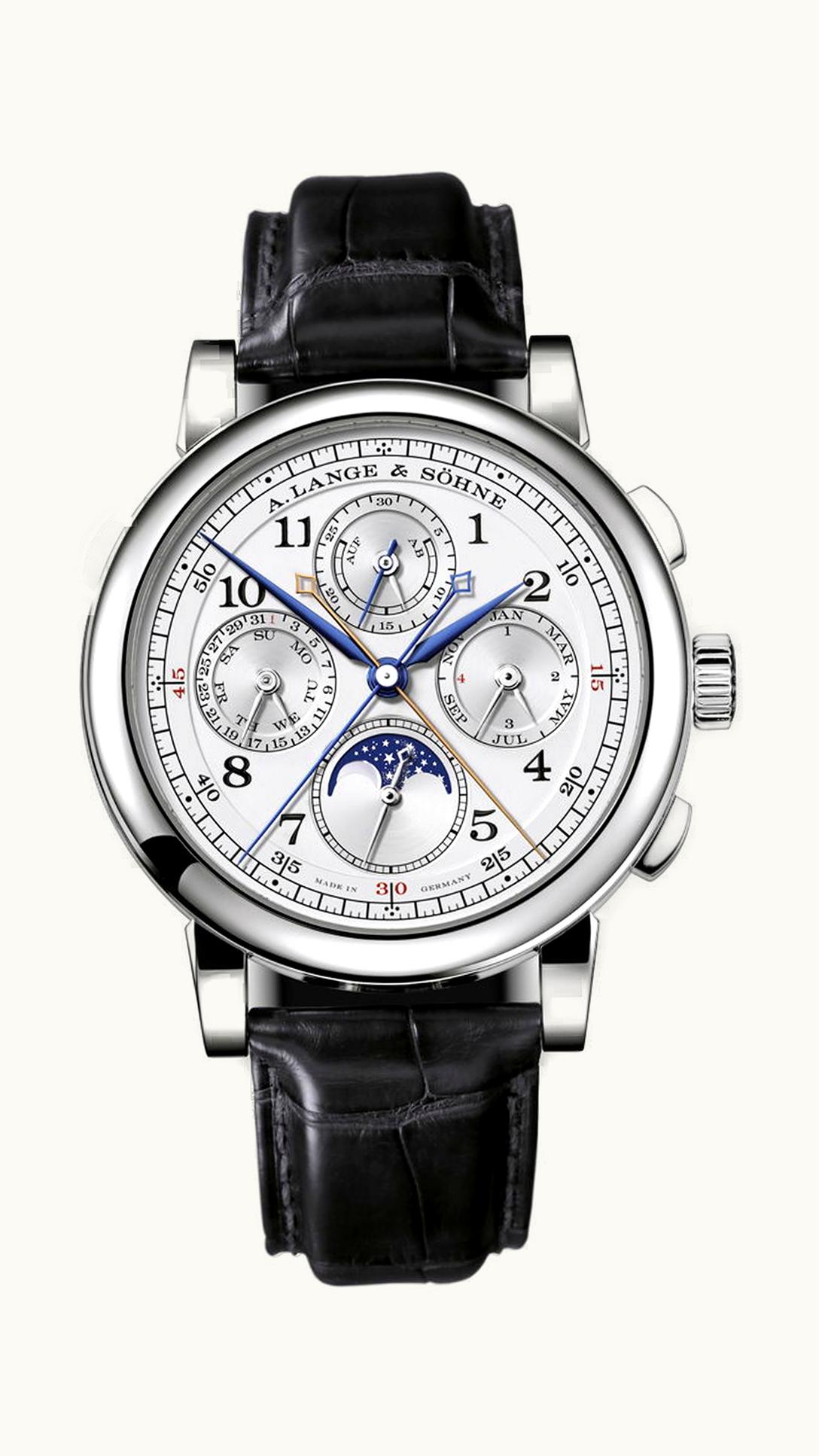 A. Lange & Söhne 1815 Rattrapante Perpetual Calendar 41.9mm - Platinum - Manual Winding