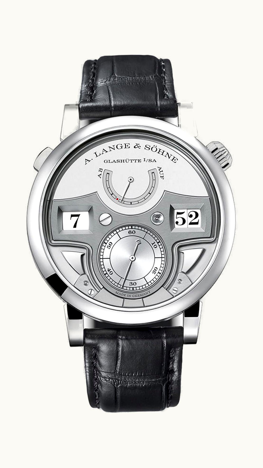 A. Lange & Söhne Zeitwerk Minute Repeater 44.2mm - Platinum - Manual Winding