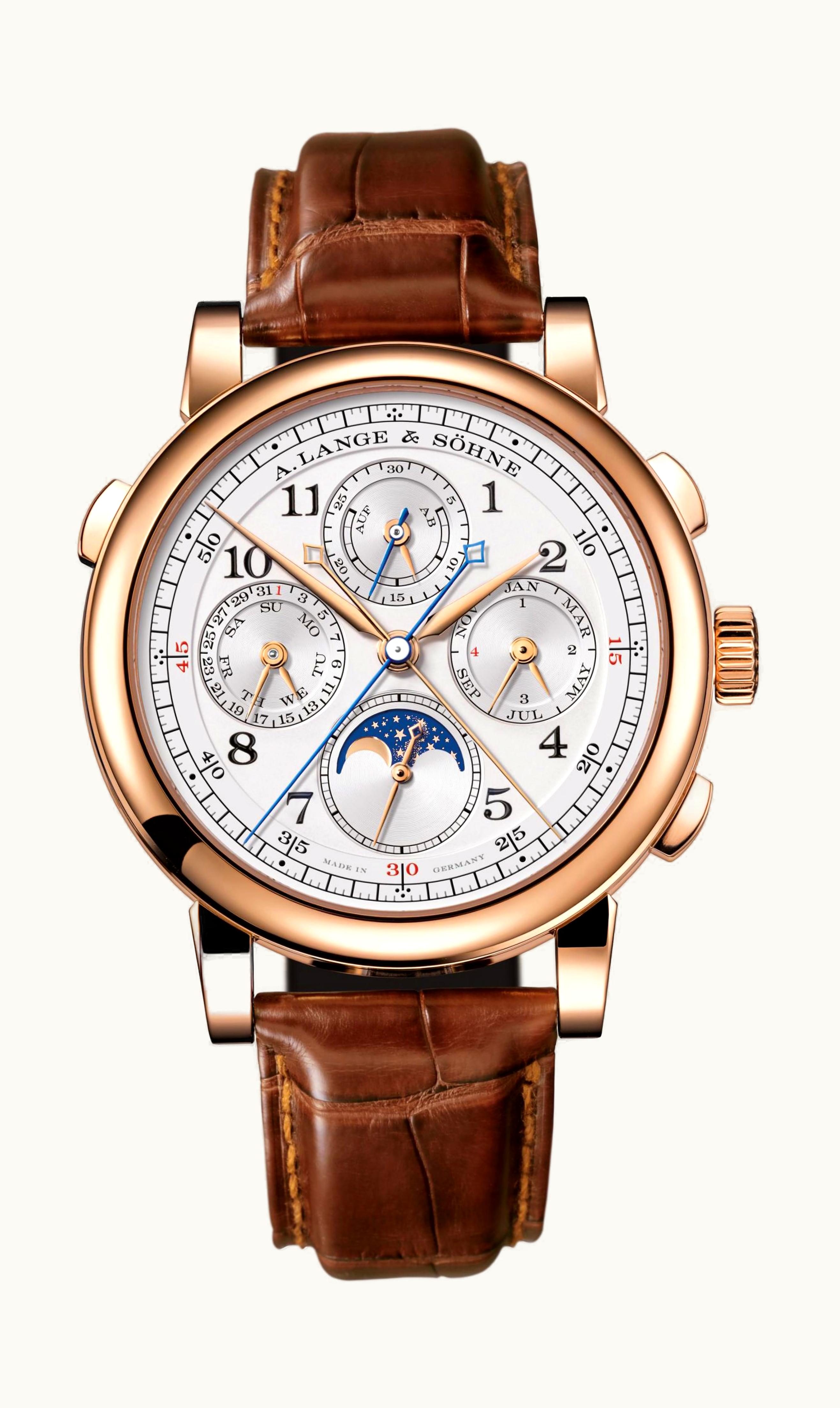 A. Lange & Söhne 1815 Rattrapante Perpetual Calendar 41.9mm - Rose Gold - Manual Winding