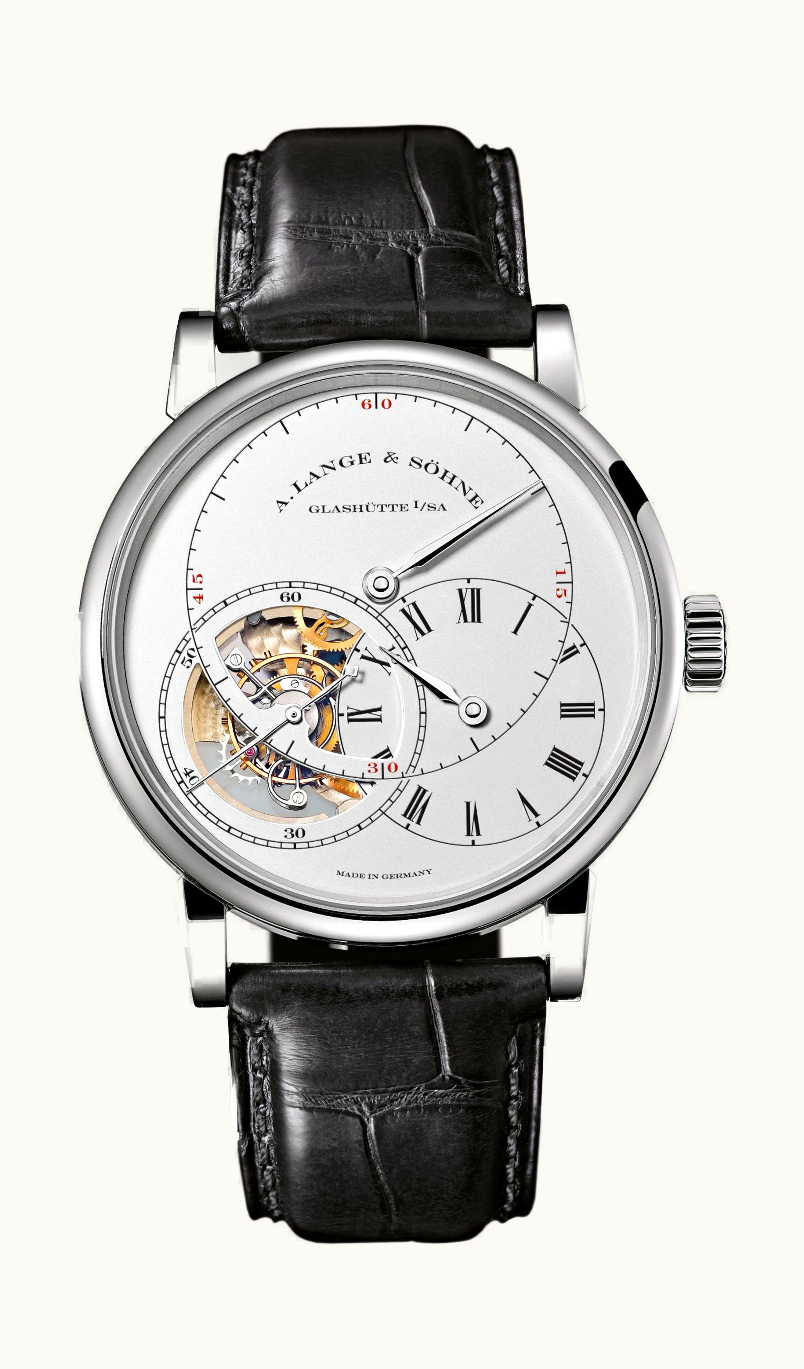 A. Lange & Söhne Tourbograph Perpetual “Pour le Mérite” 43mm - Platinum - Manual Winding