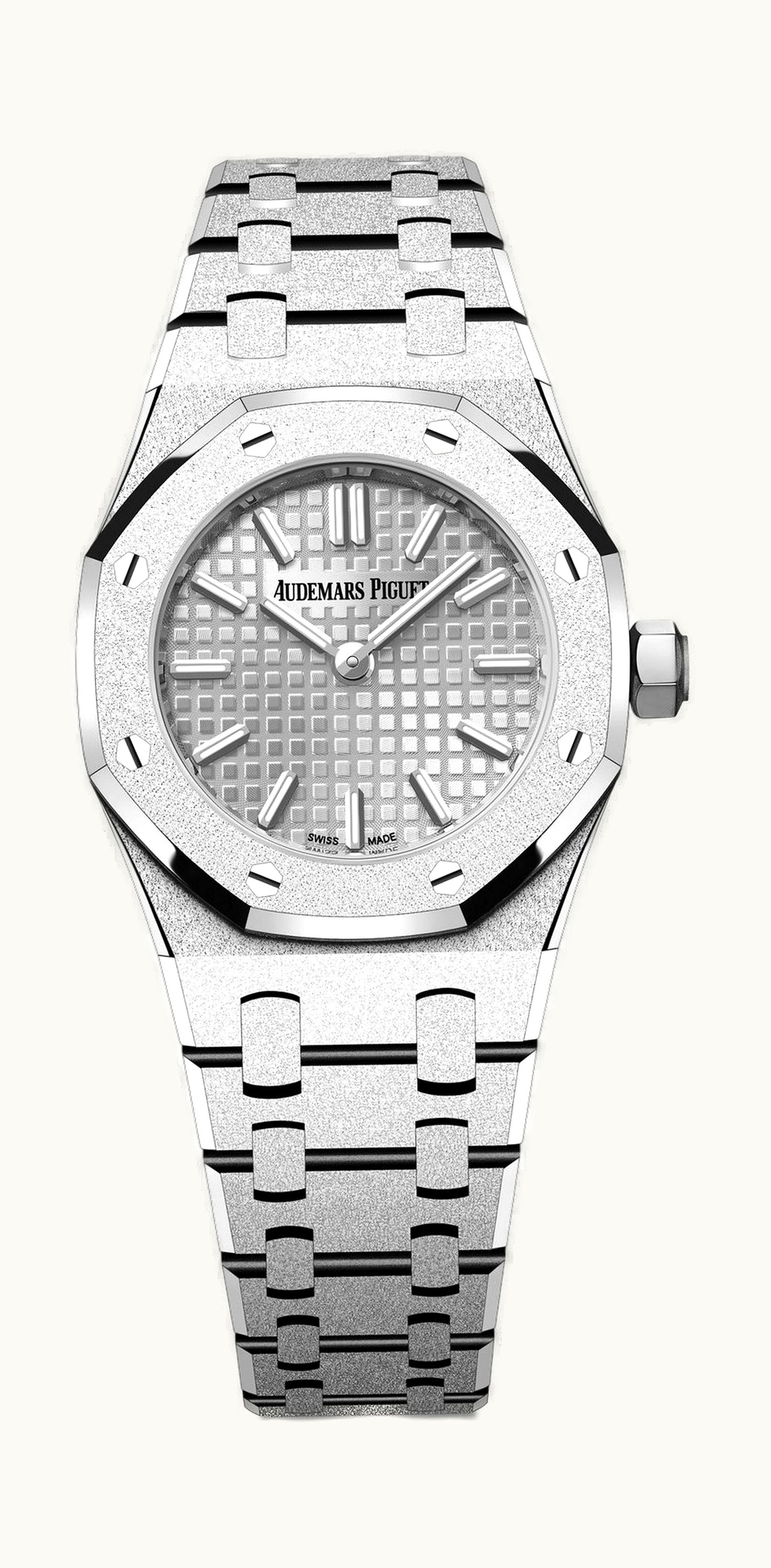 Audemars Piguet Royal Oak Mini Frosted Gold Quartz 23