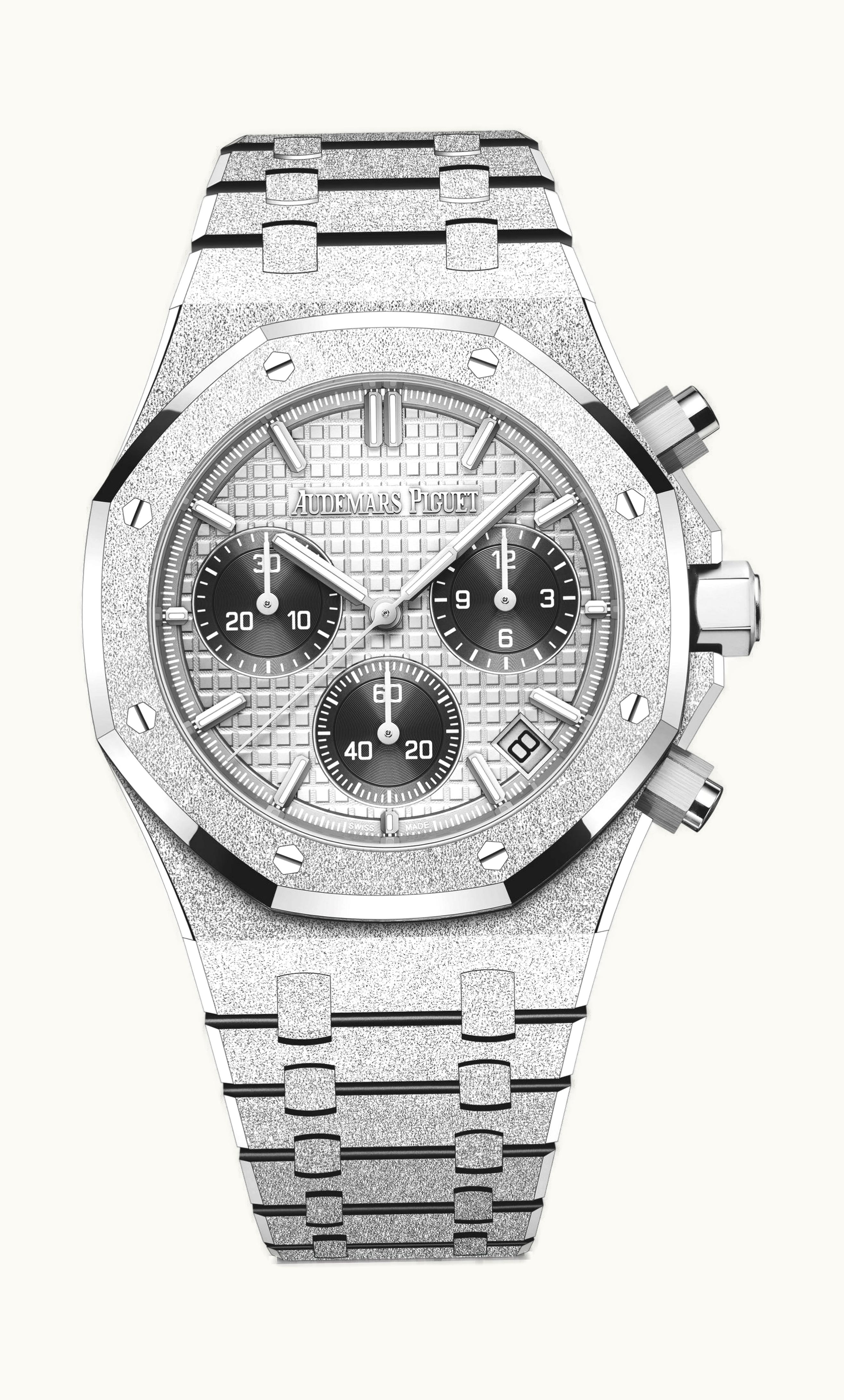 Audemars Piguet Royal Oak Selfwinding Chronograph Frosted Gold