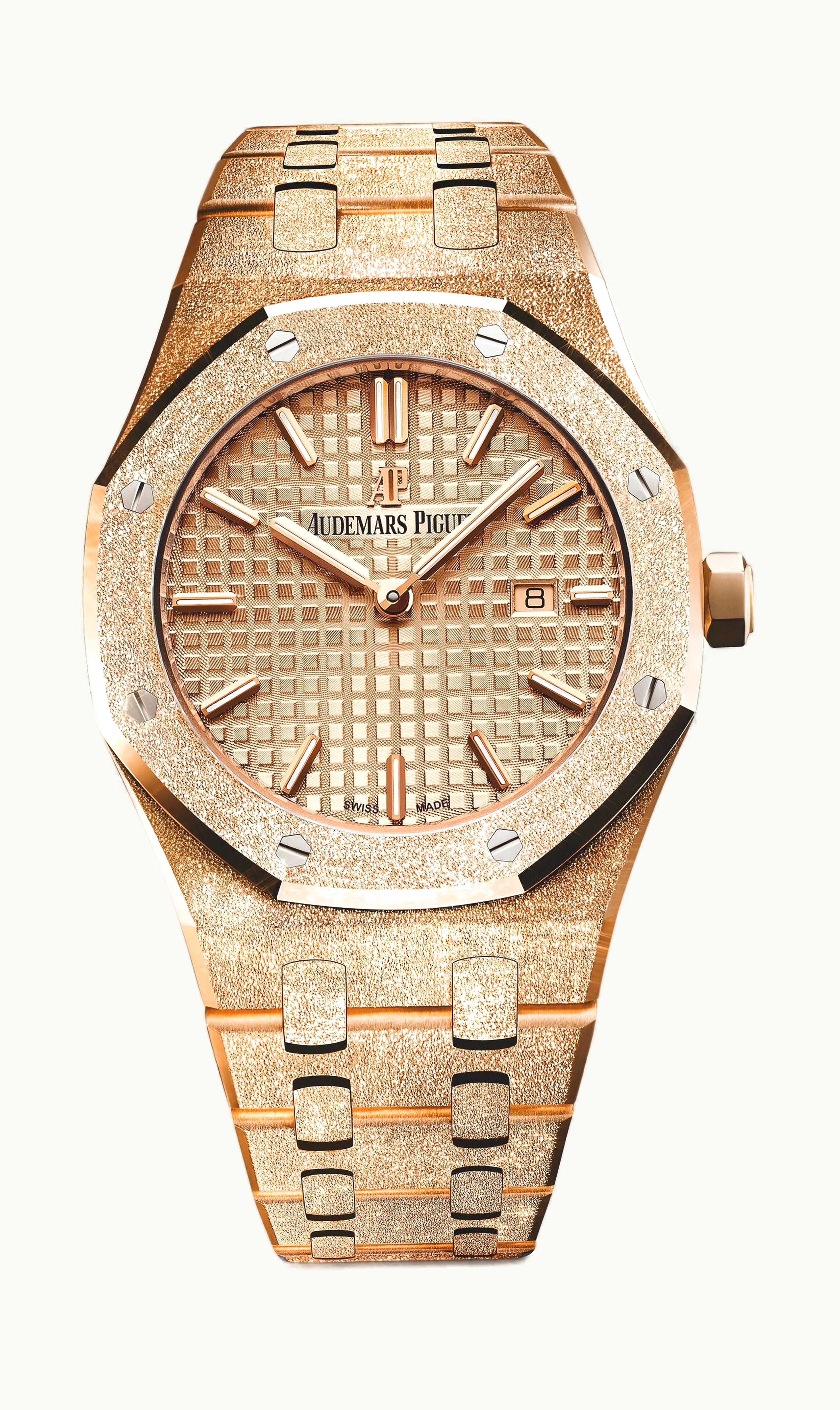 Audemars Piguet Royal Oak Frosted Gold Quartz