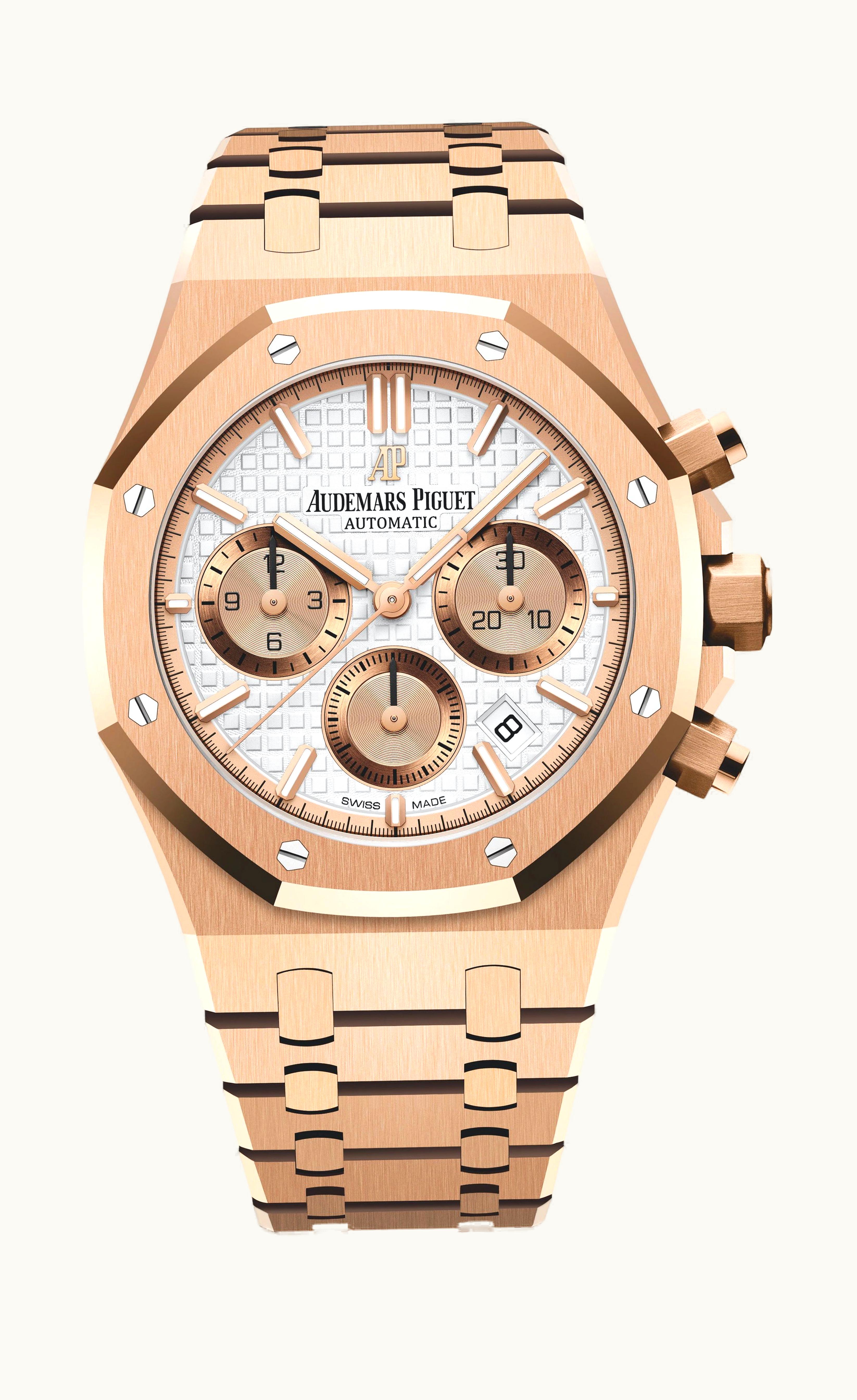 Audemars Piguet Royal Oak Offshore Selfwinding Chronograph 38mm - Rose Gold - Automatic Winding