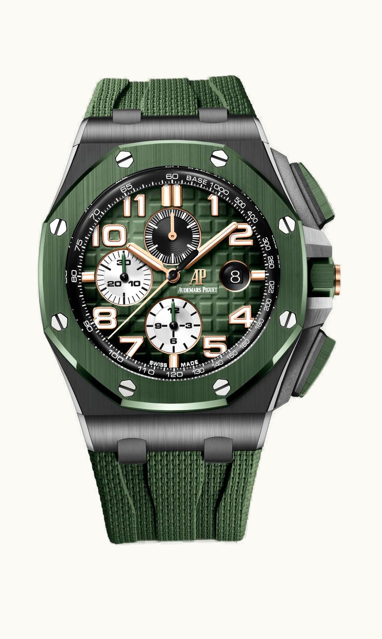 Audemars Piguet Royal Oak Offshore Chronograph Automatic 44mm - Black Ceramic - Automatic Winding 26405CE-OO-A056CA-01