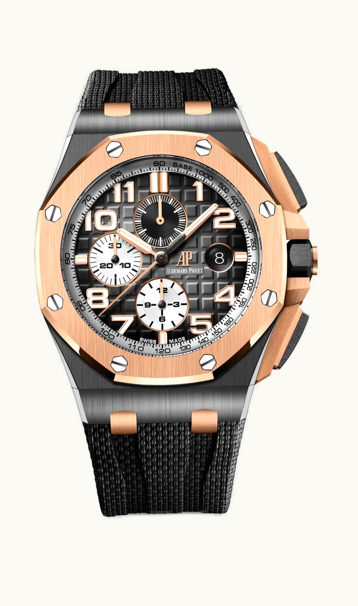 Audemars Piguet Royal Oak Offshore Chronograph Automatic 44mm - Black Ceramic, Rose Gold - Automatic Winding