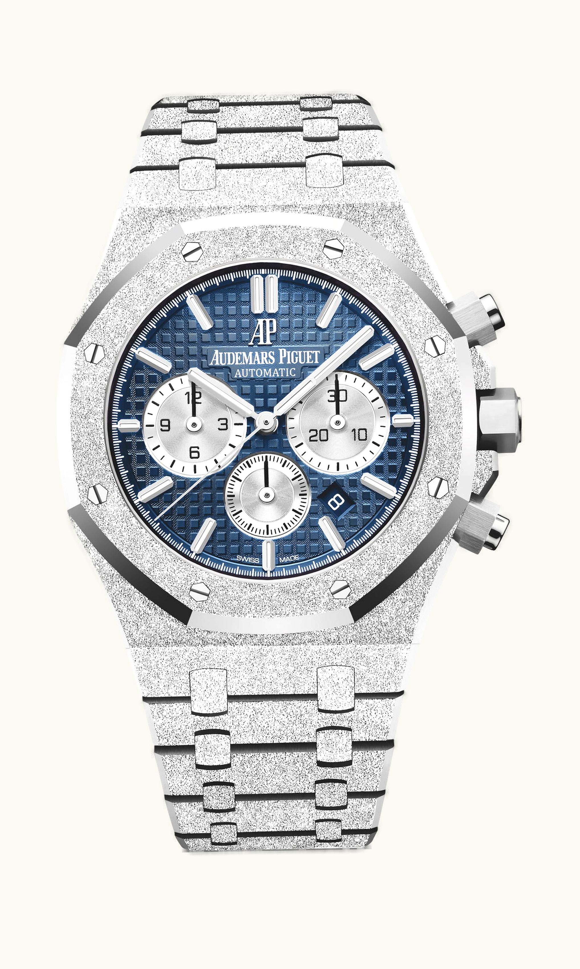 Audemars Piguet Royal Oak Frosted Gold Selfwinding Chronograph 41mm - White Gold - Automatic Winding 26331BC.GG.1224BC.02