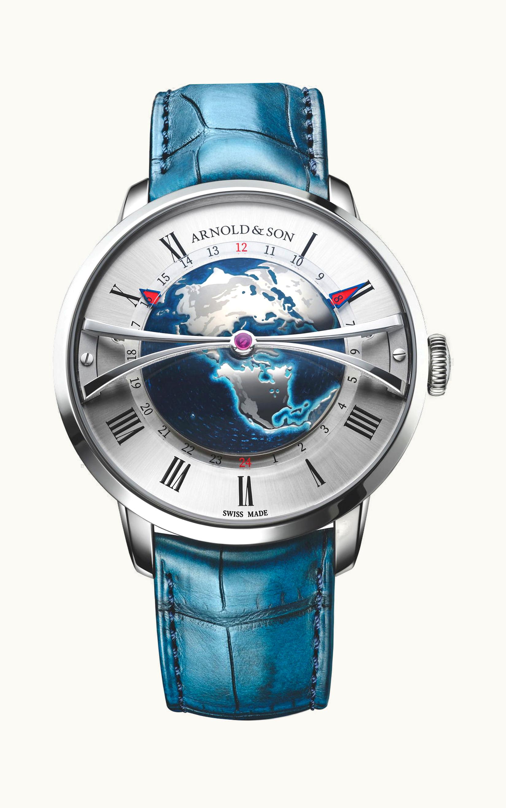 Arnold & Son Globetrotter Steel