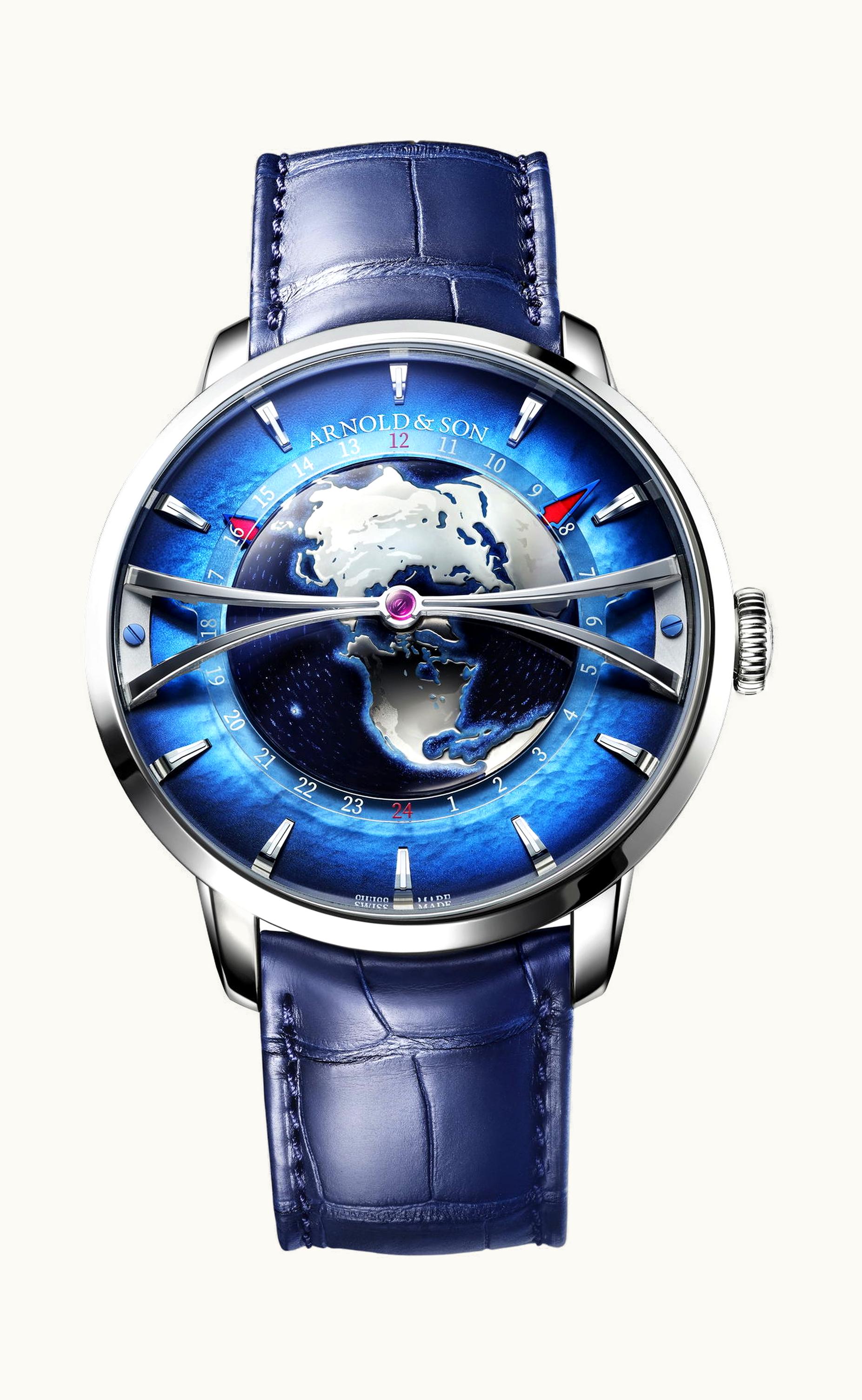 Arnold & Son Globetrotter Platinum