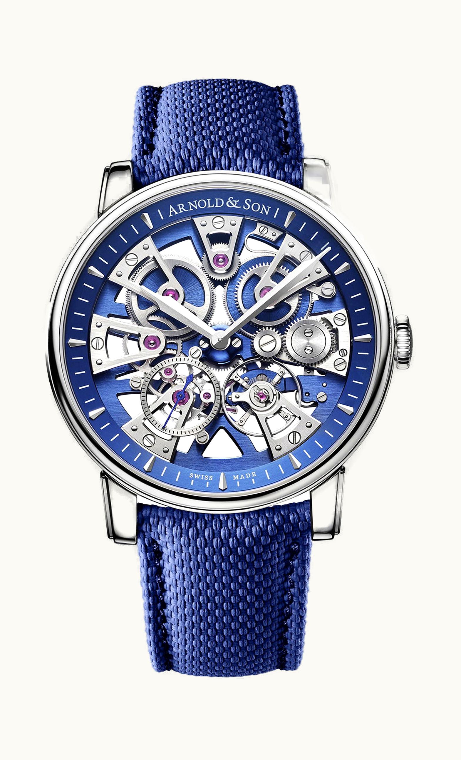 Arnold & Son Nebula 41.5 Steel Blue