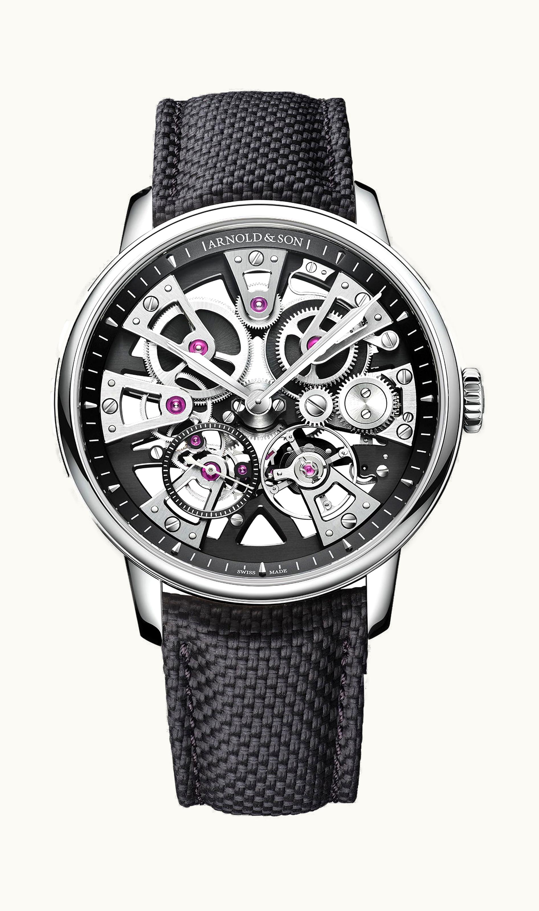 Arnold & Son Nebula 40 Steel Black
