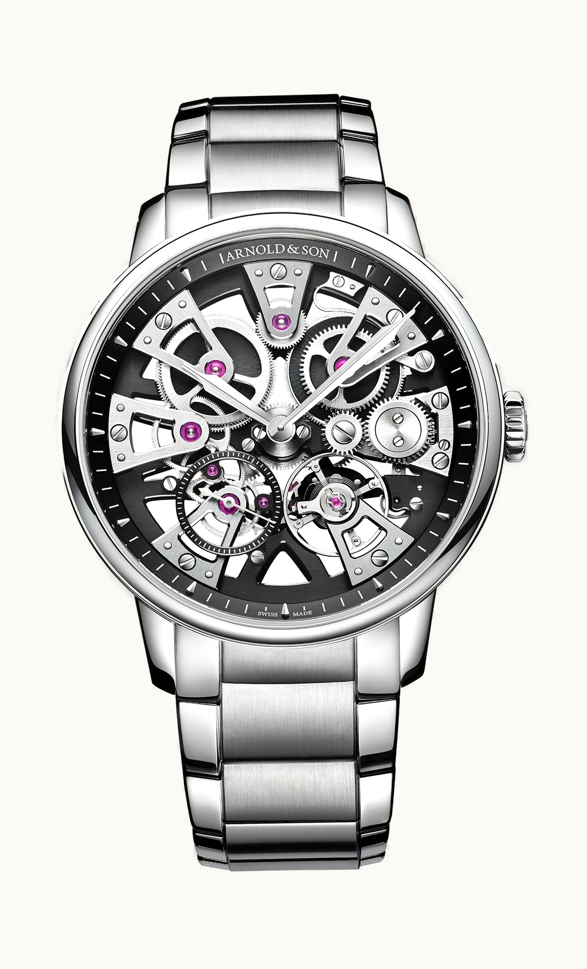 Arnold & Son Nebula 40 Steel Black