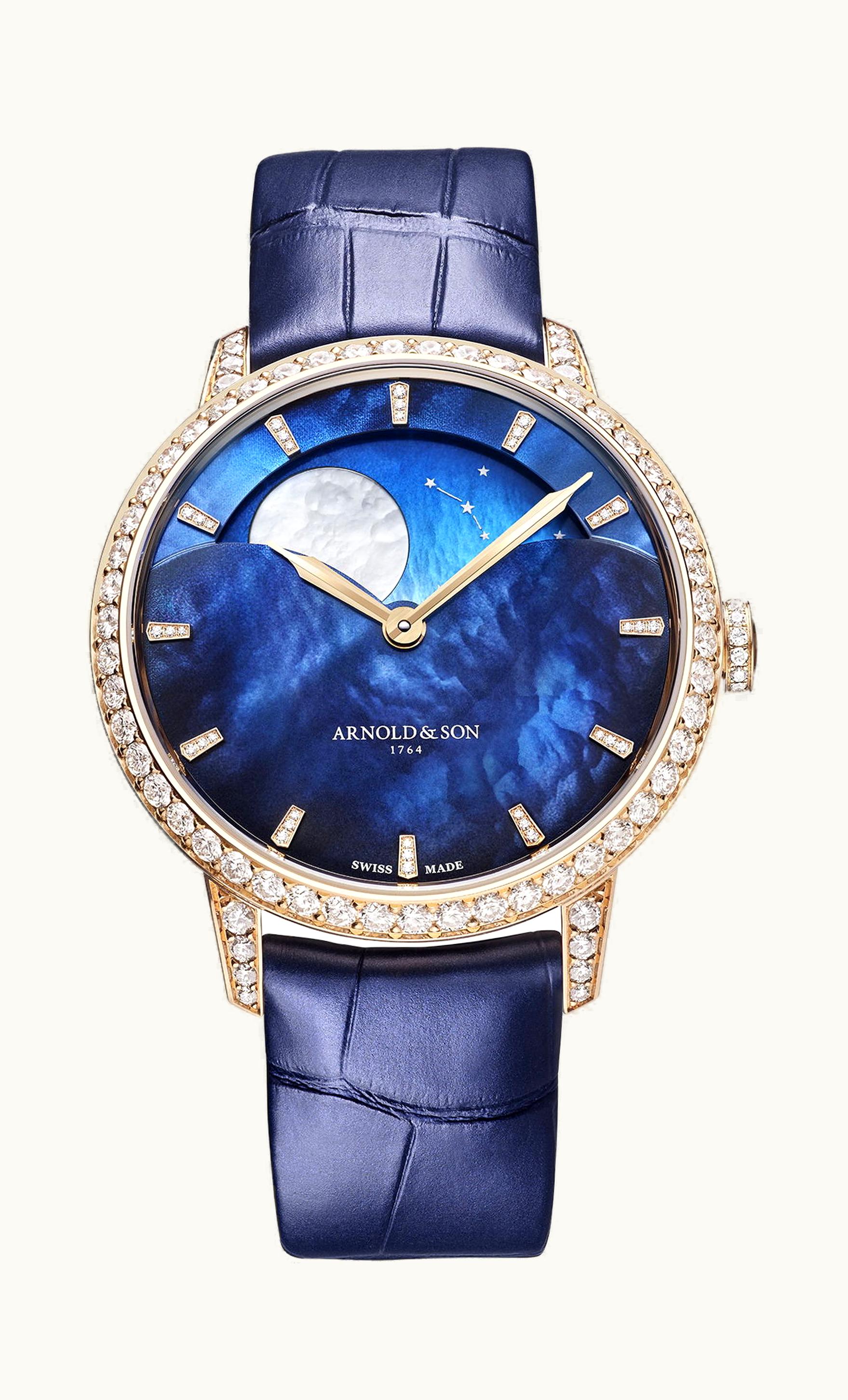 Arnold & Son Perpetual Moon 38 Red Gold