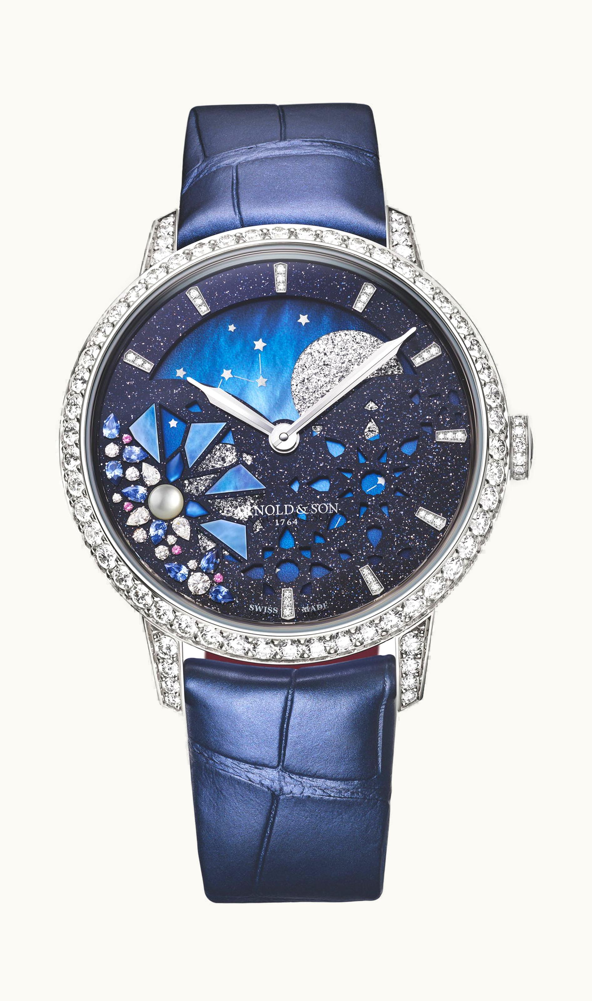 Arnold & Son Perpetual Moon 38 White Gold Eclipse I