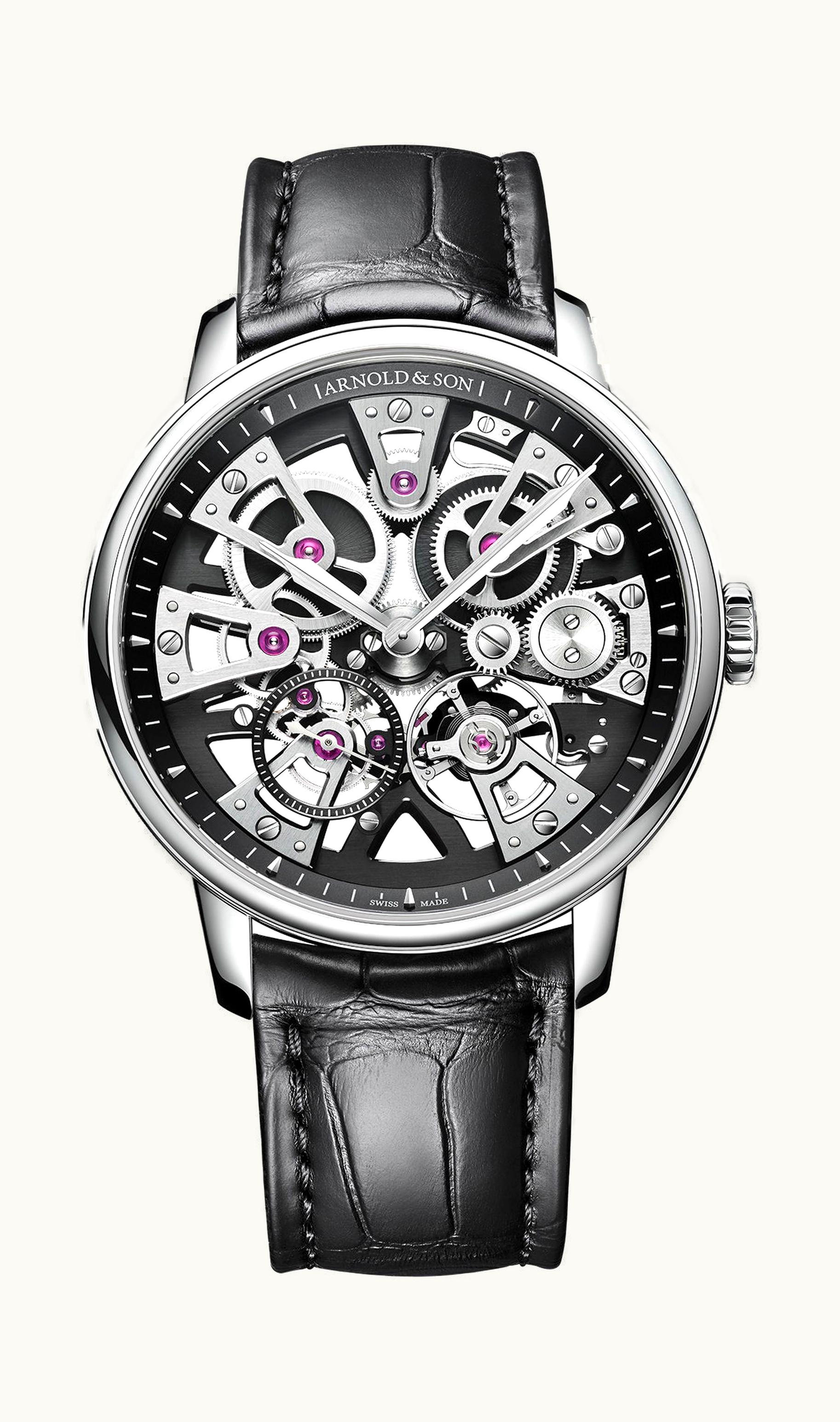 Arnold & Son Nebula 40 Steel Black