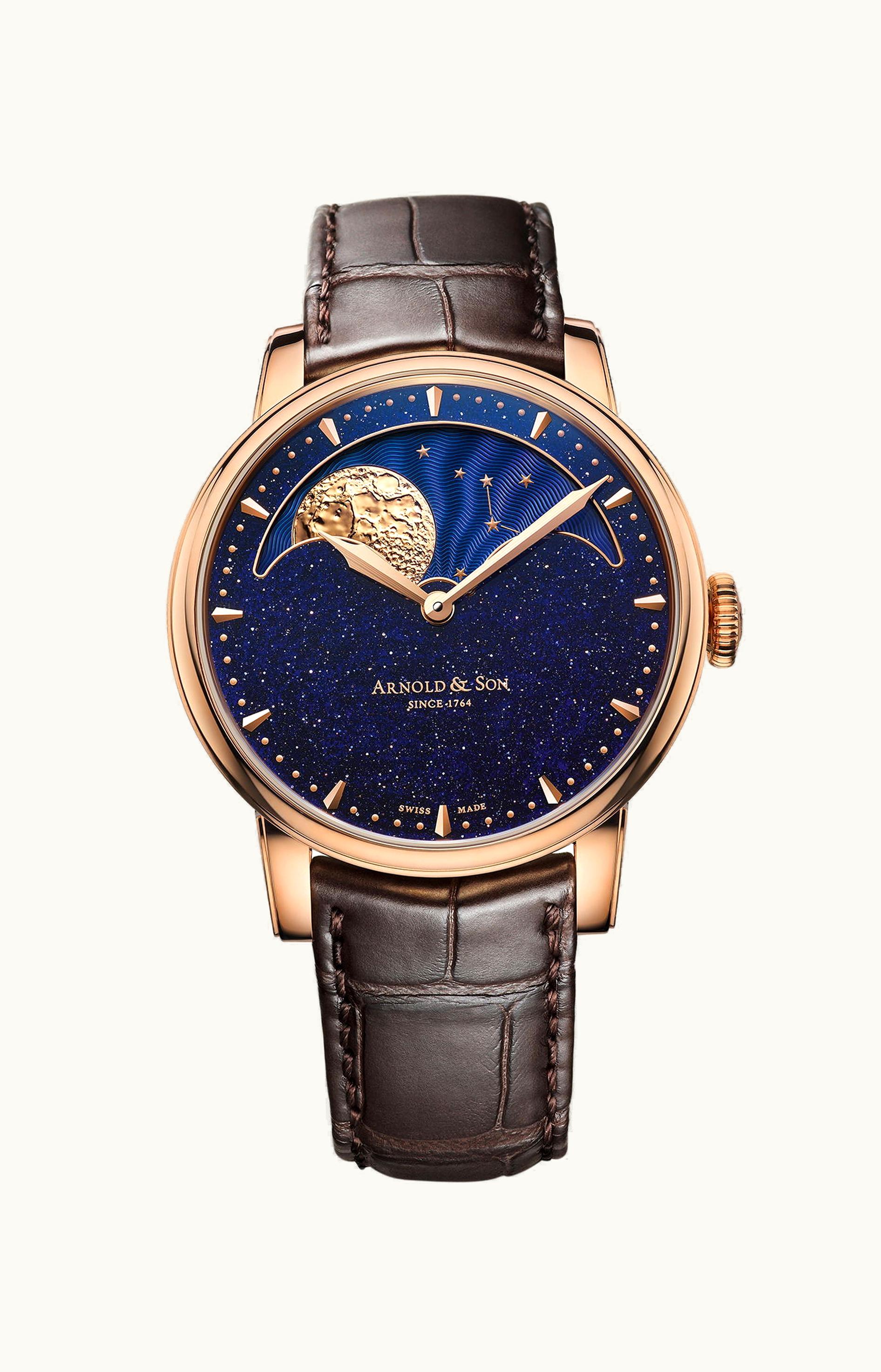 Arnold & Son Perpetual Moon Gold Aventurine