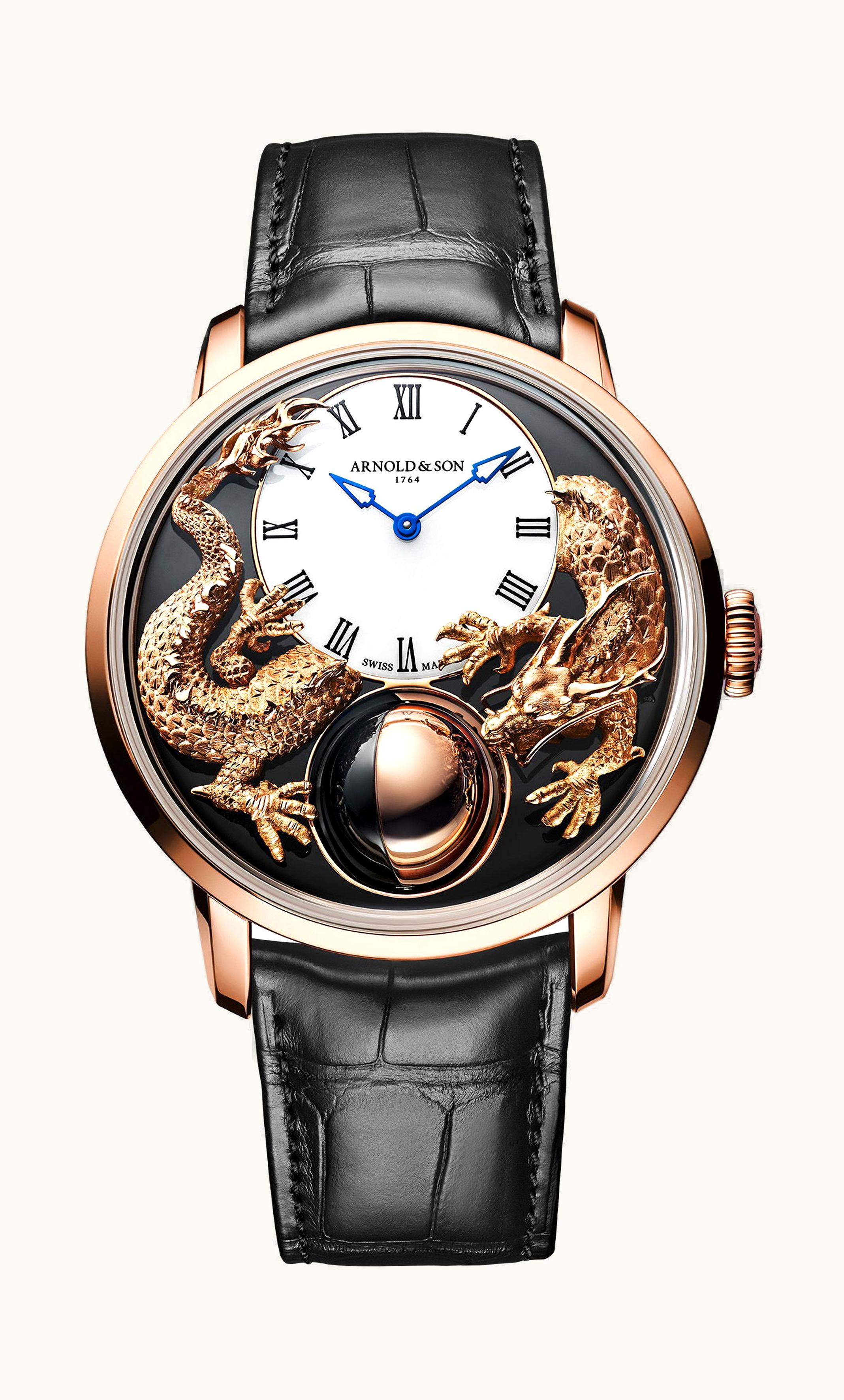 Arnold & Son Luna Magna Red Gold “Year of the Dragon”