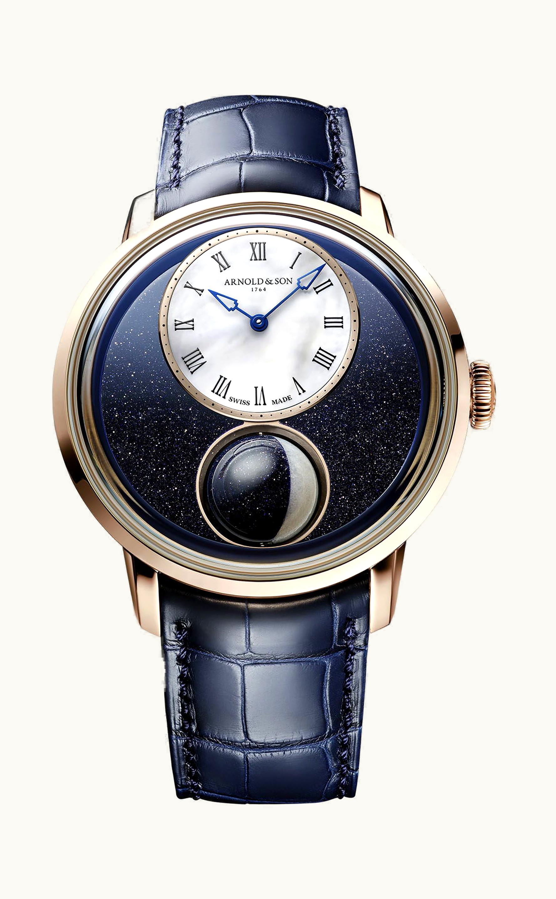 Arnold & Son Luna Magna Red Gold