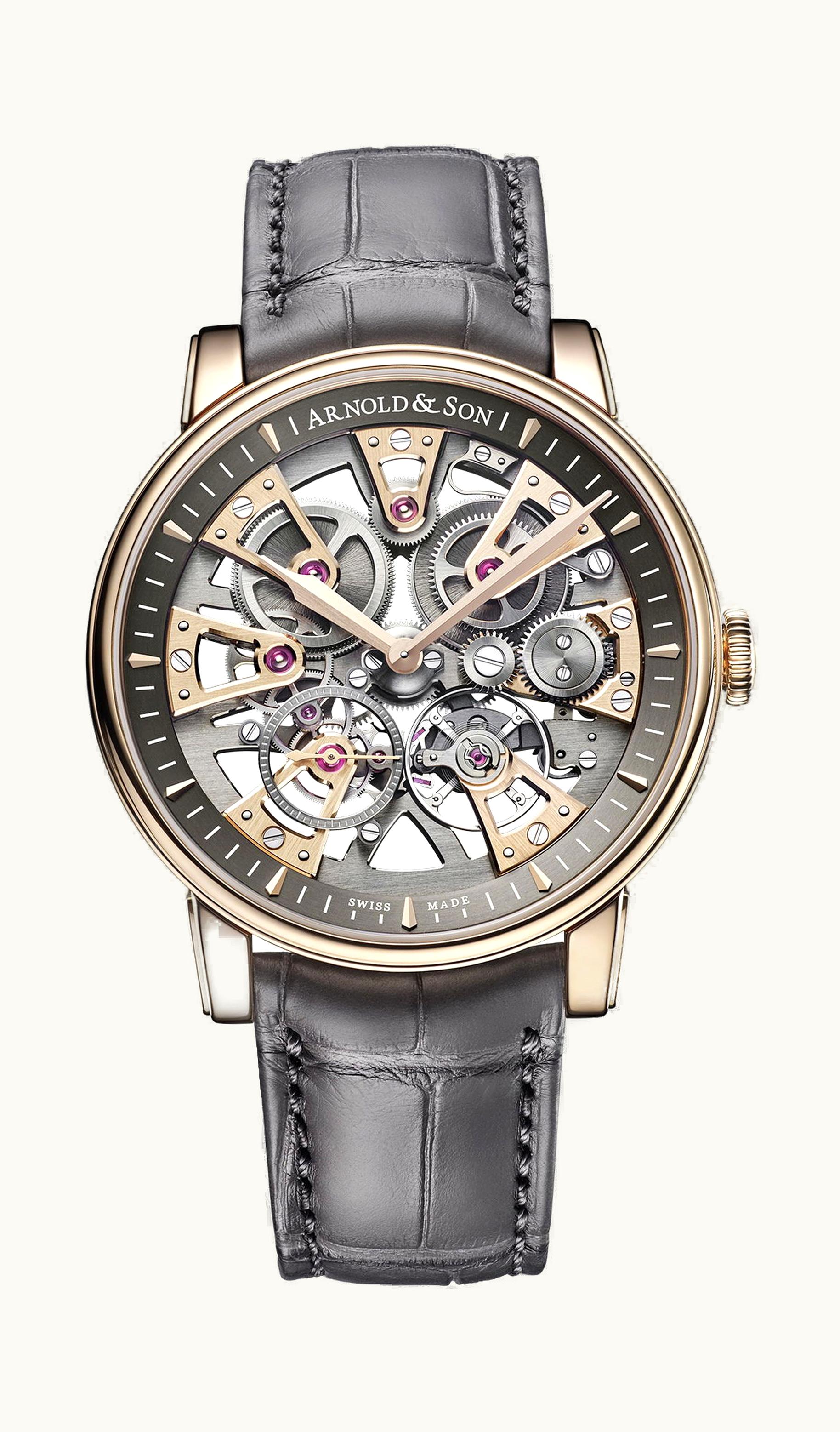 Arnold & Son Nebula 41.5 Red Gold