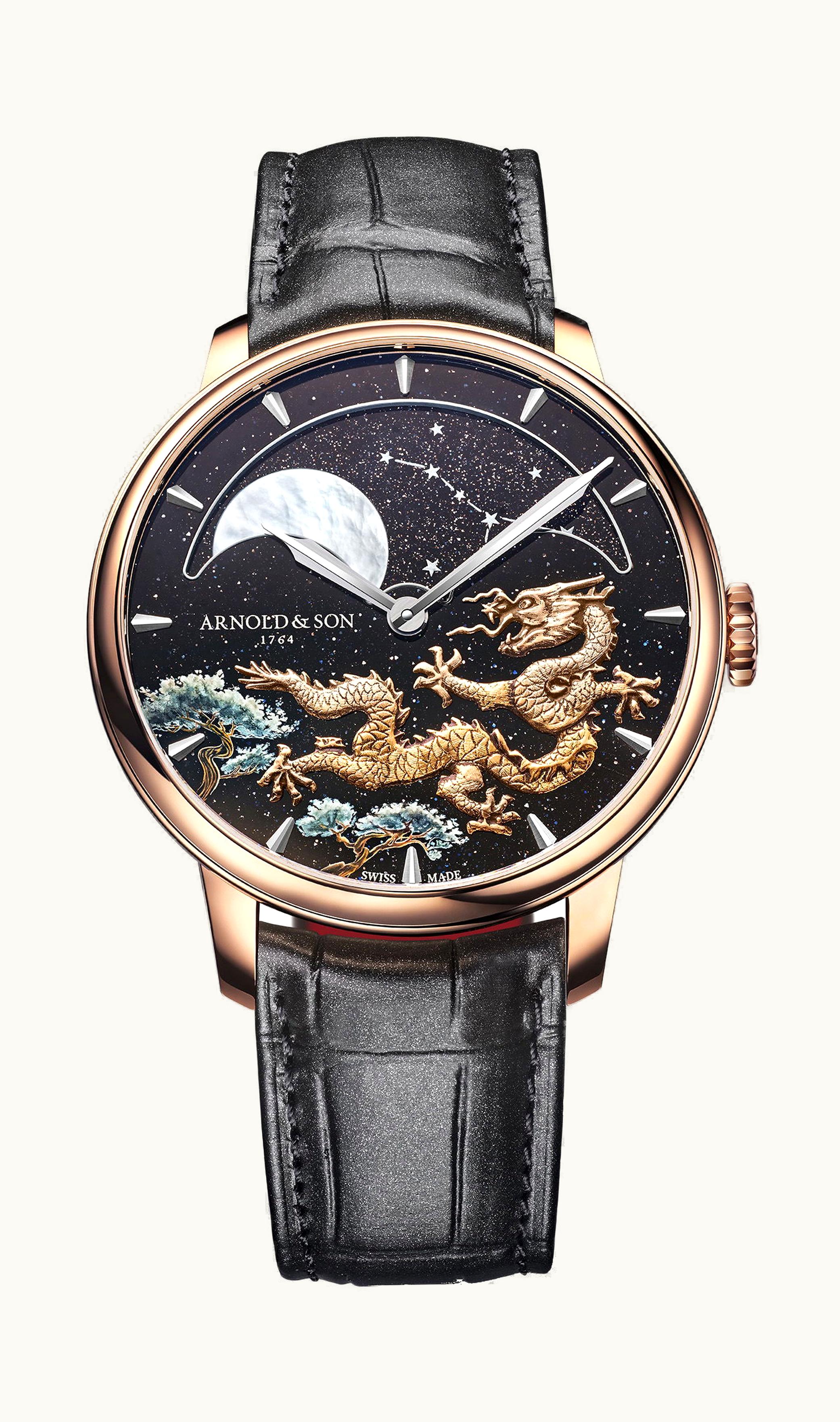 Arnold & Son Perpetual Moon 41.5 Red Gold “Year of the Dragon” 41.5mm - Red Gold - Manual Winding 1GLBR.Z07A.C263A