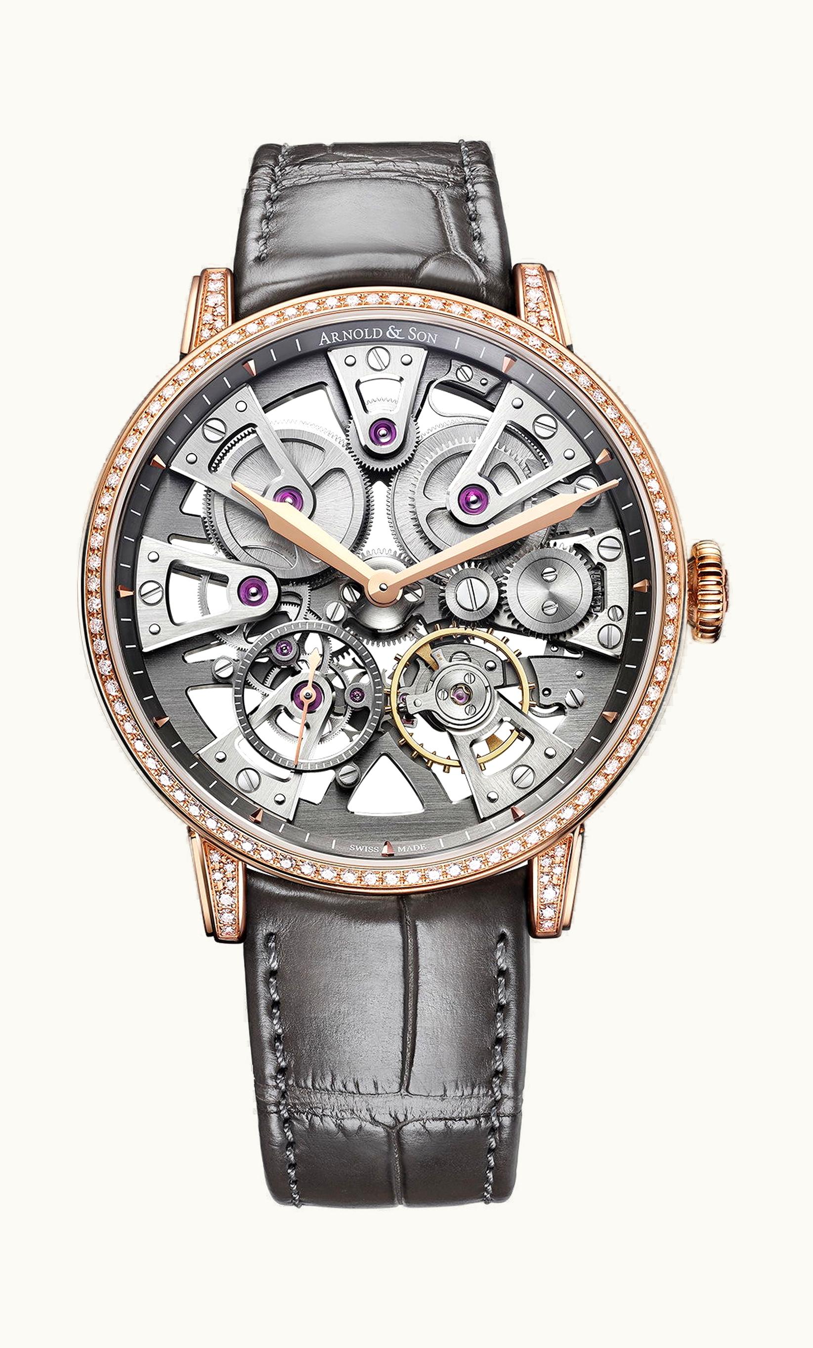 Arnold & Son Nebula 38 Gold 38mm - 18K Gold 5N - Manual Winding 1NEFBR.A01A.C144A