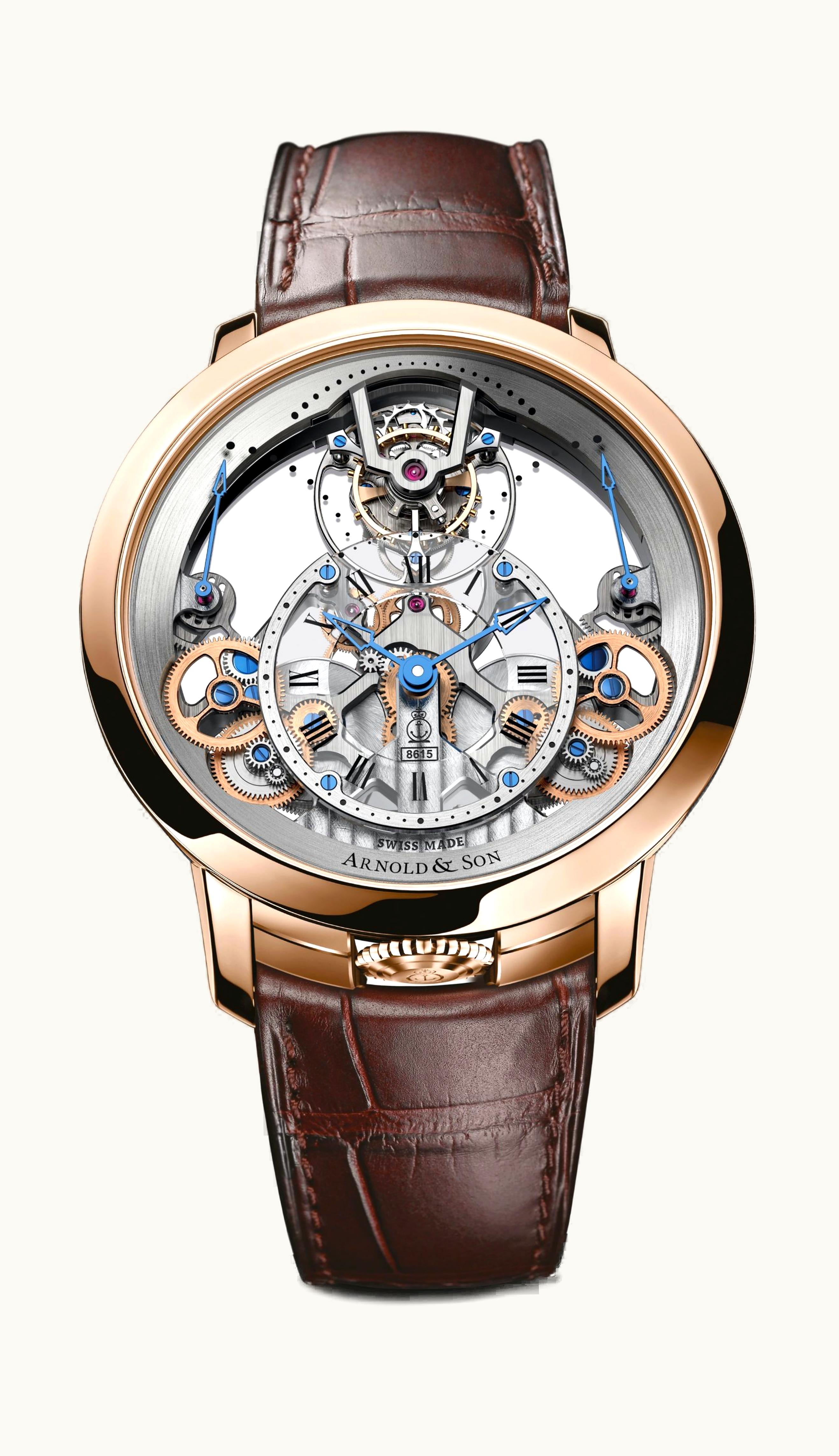 Arnold & Son Time Pyramid Tourbillon Gold 44.6mm - 18K Gold 5N - Manual Winding