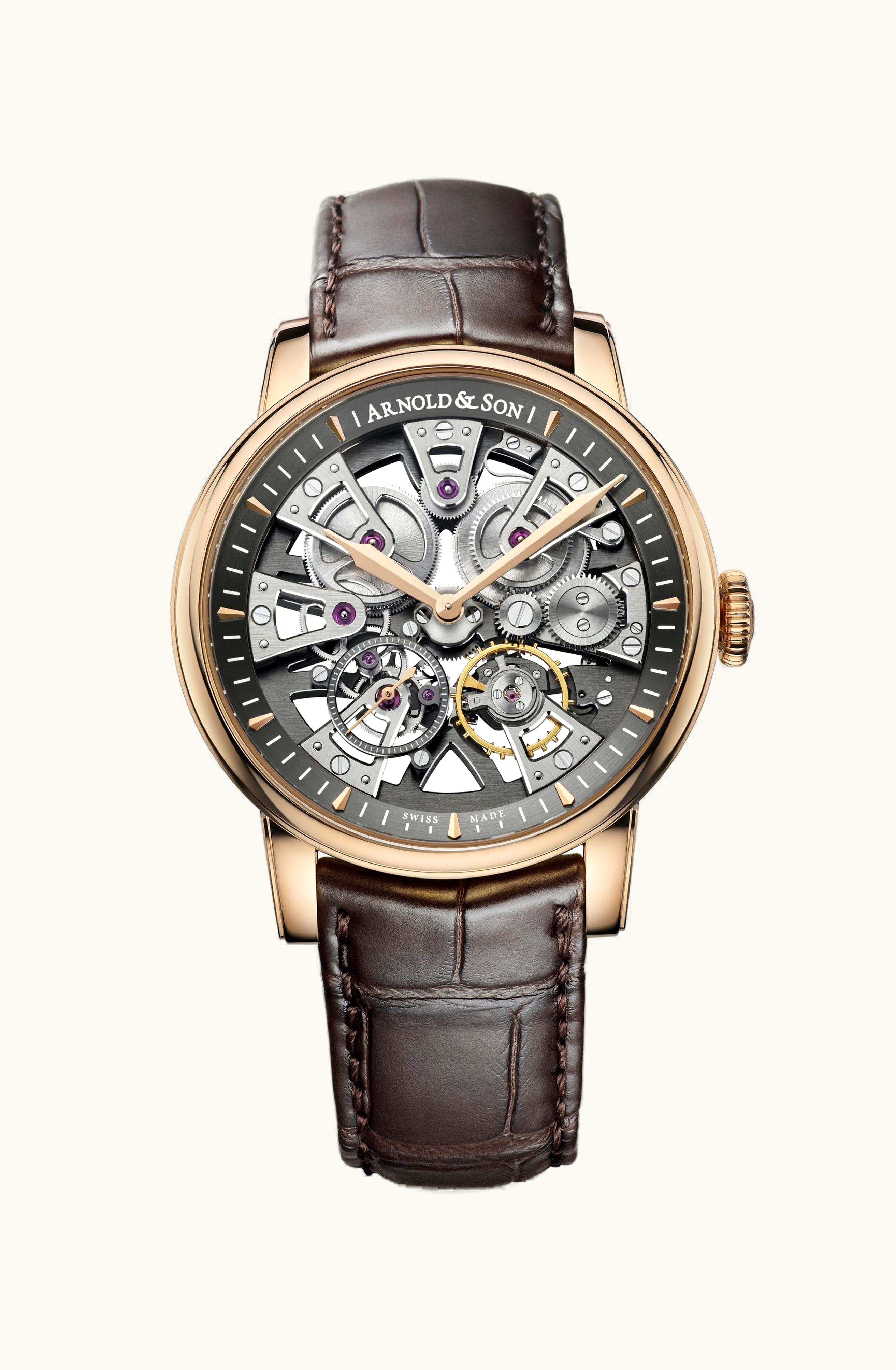 Arnold & Son Nebula 41.5 Gold 41.5mm - 18K Gold 5N - Manual Winding