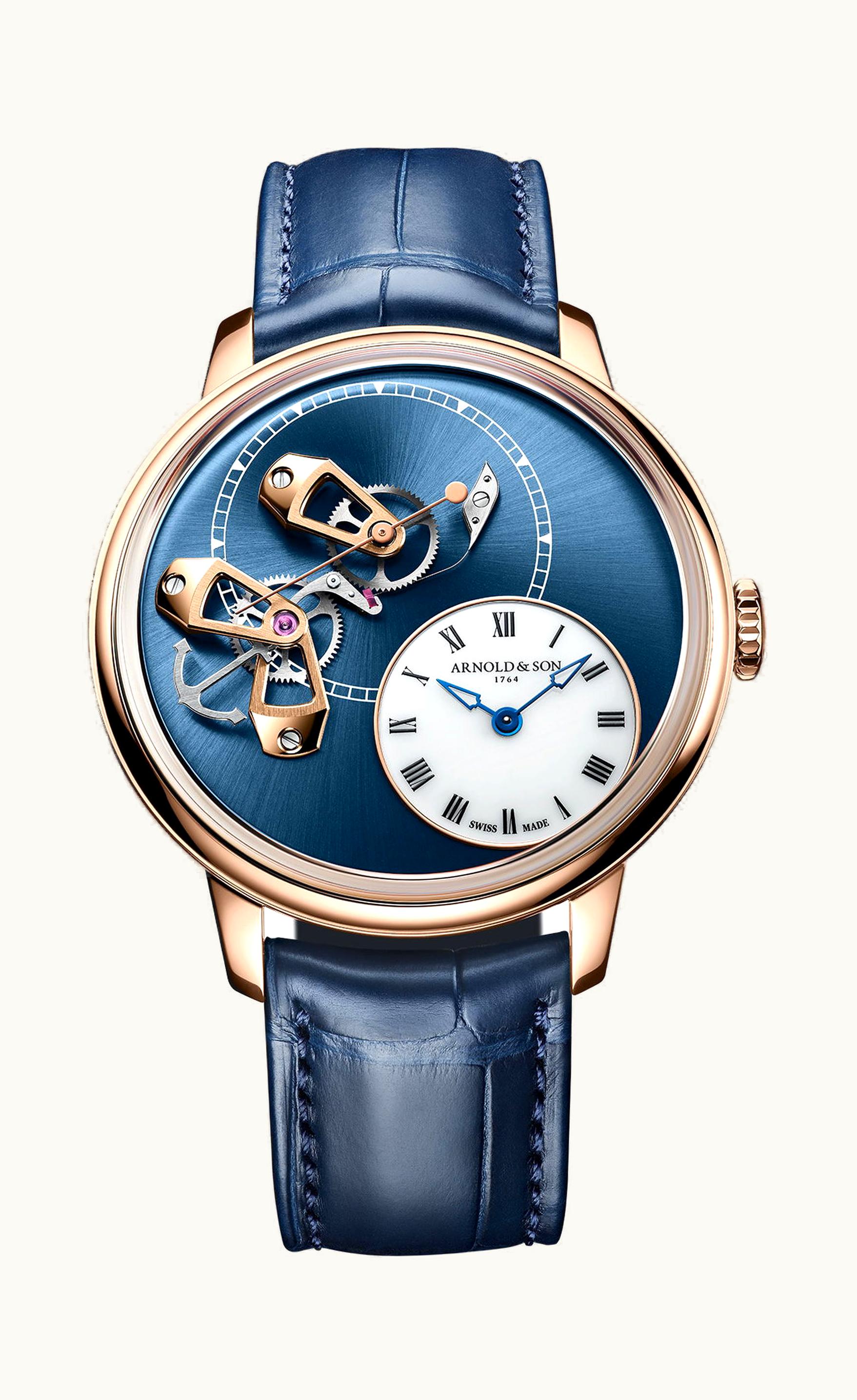 Arnold & Son DSTB 42 Red Gold 42mm - Red Gold - Automatic Winding