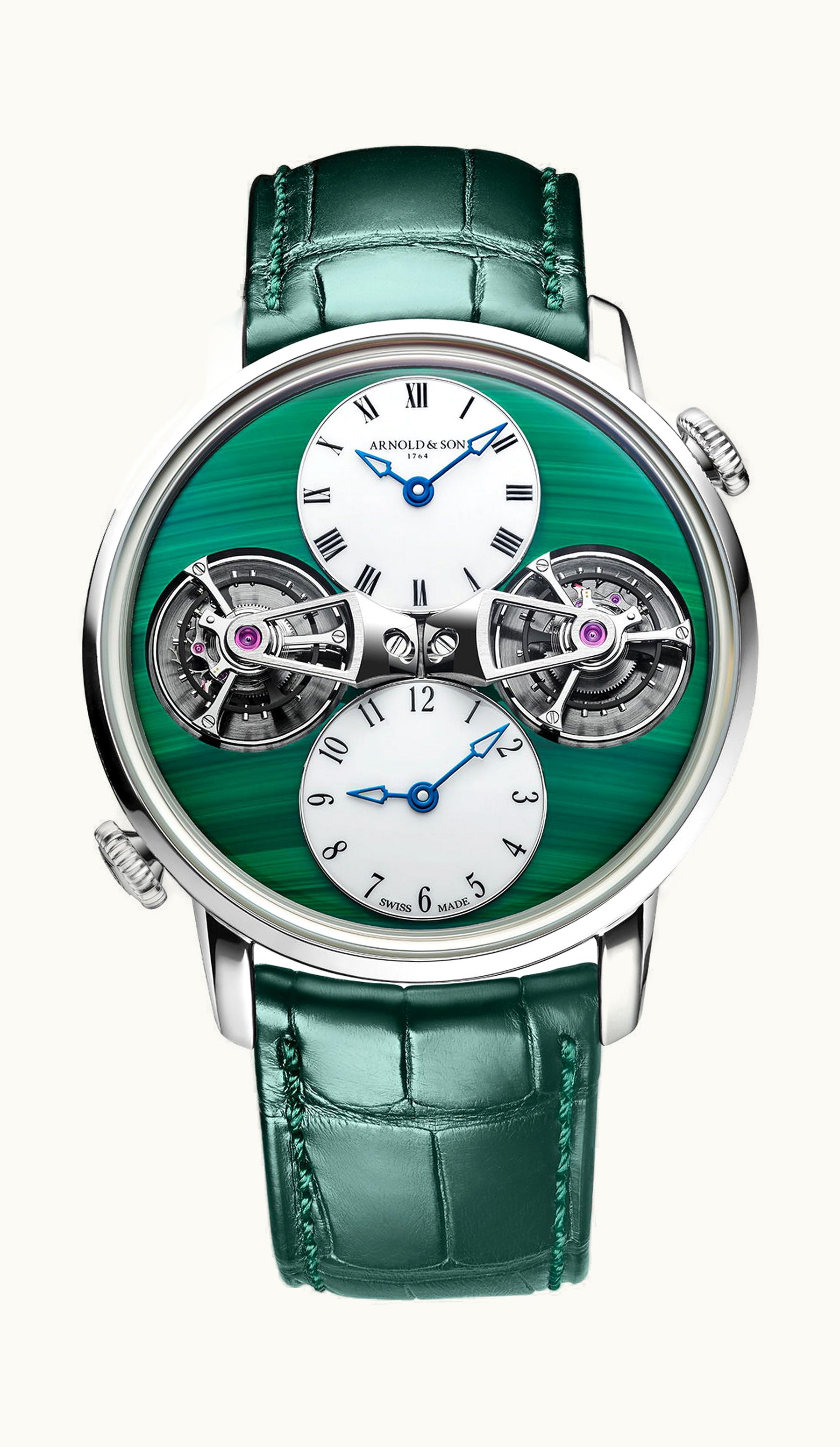 Arnold & Son Double Tourbillon White Gold 43.50mm - White Gold - Manual Winding 1DTAW.Z03A.C188W