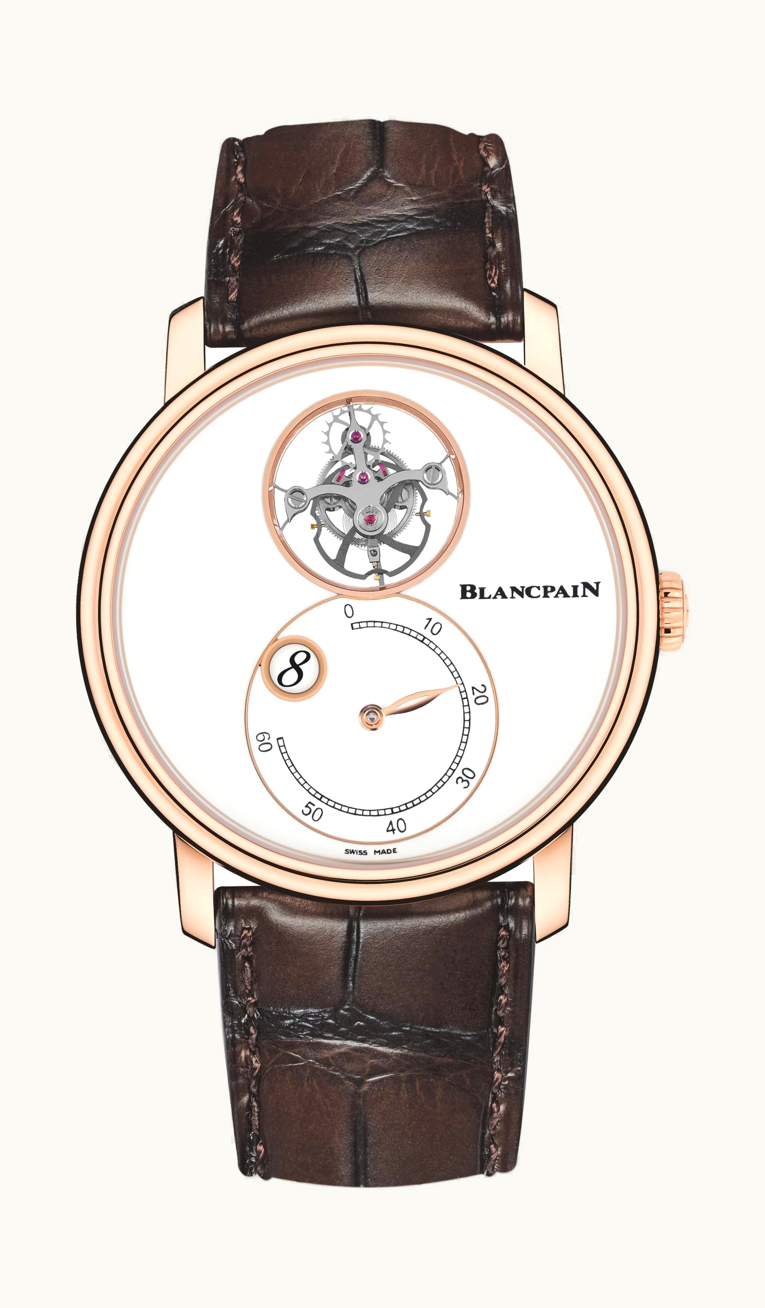 Blancpain Villeret Tourbillon Volant Heure Sautante Minute Retrograde