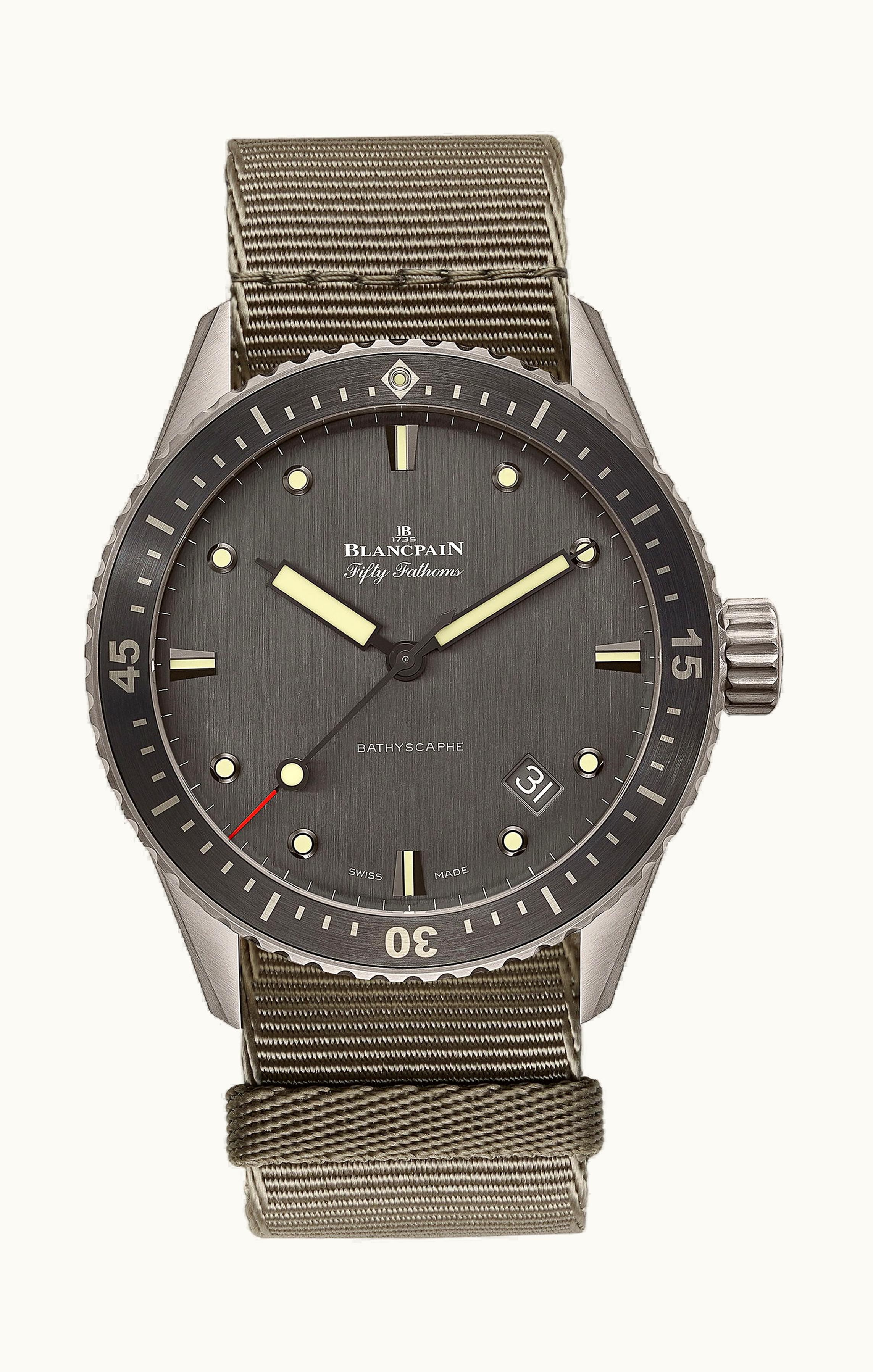 Blancpain Fifty Fathoms Bathyscaphe Titanium