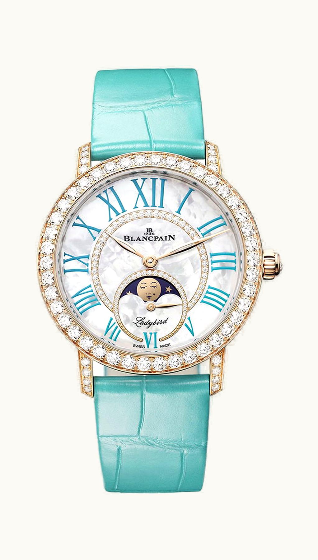 Blancpain Ladybird Colors Phase de Lune