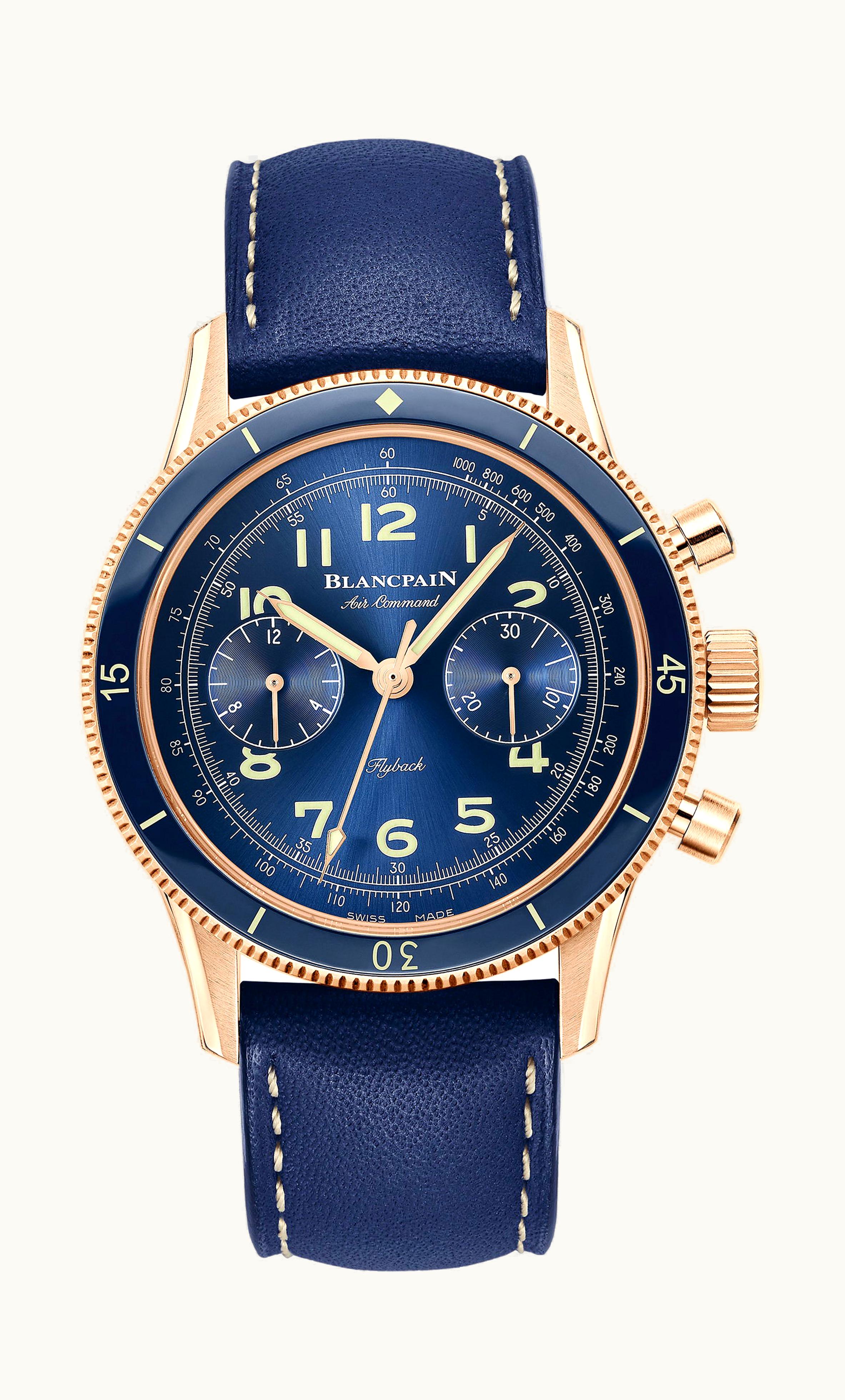 Blancpain Air Command Flyback Chronograph 42 42.50mm - Red Gold - Automatic Winding